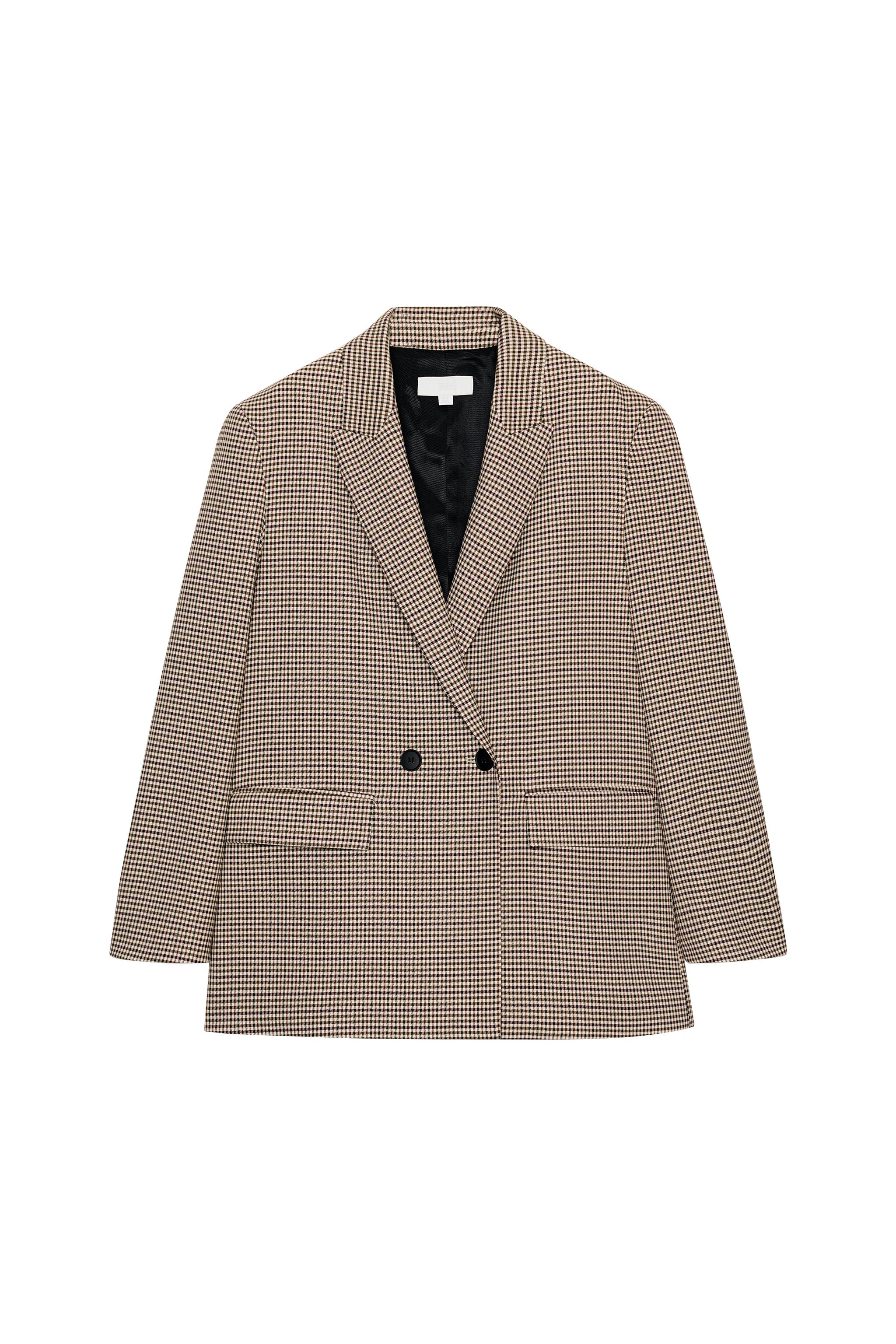 Oversized double-breasted blazer