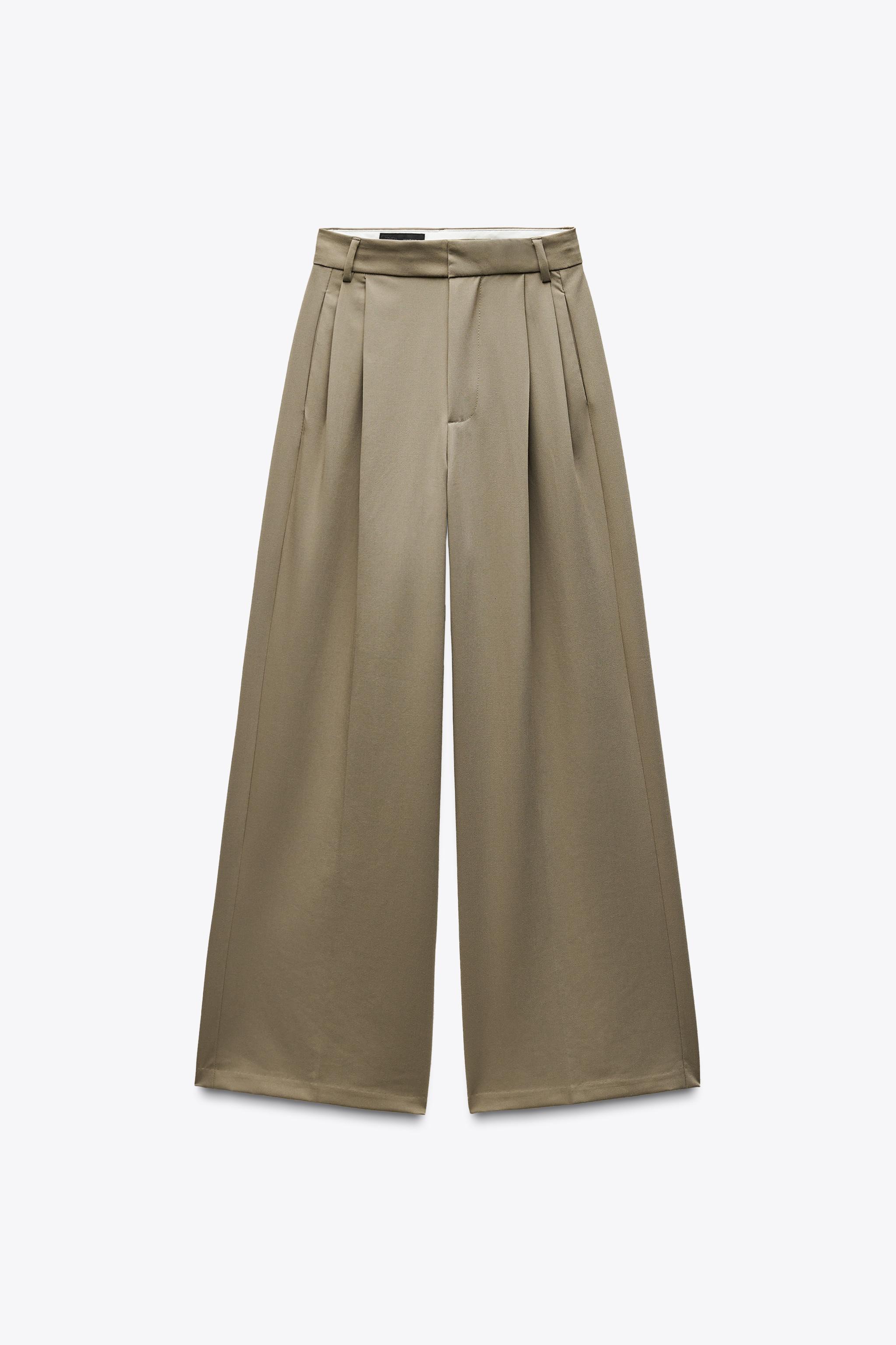 Double-pleat trousers