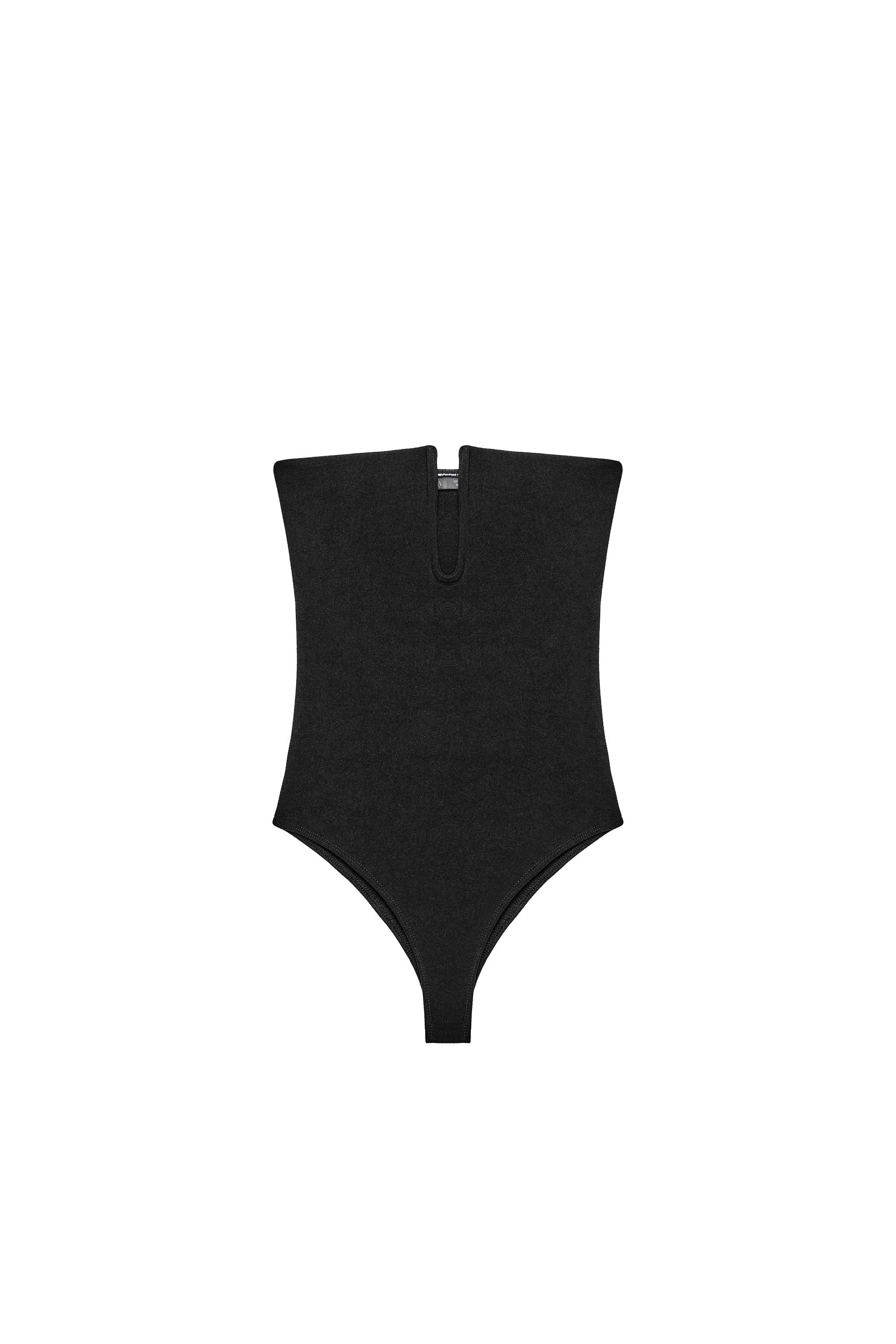 Stretch bandeau bodysuit