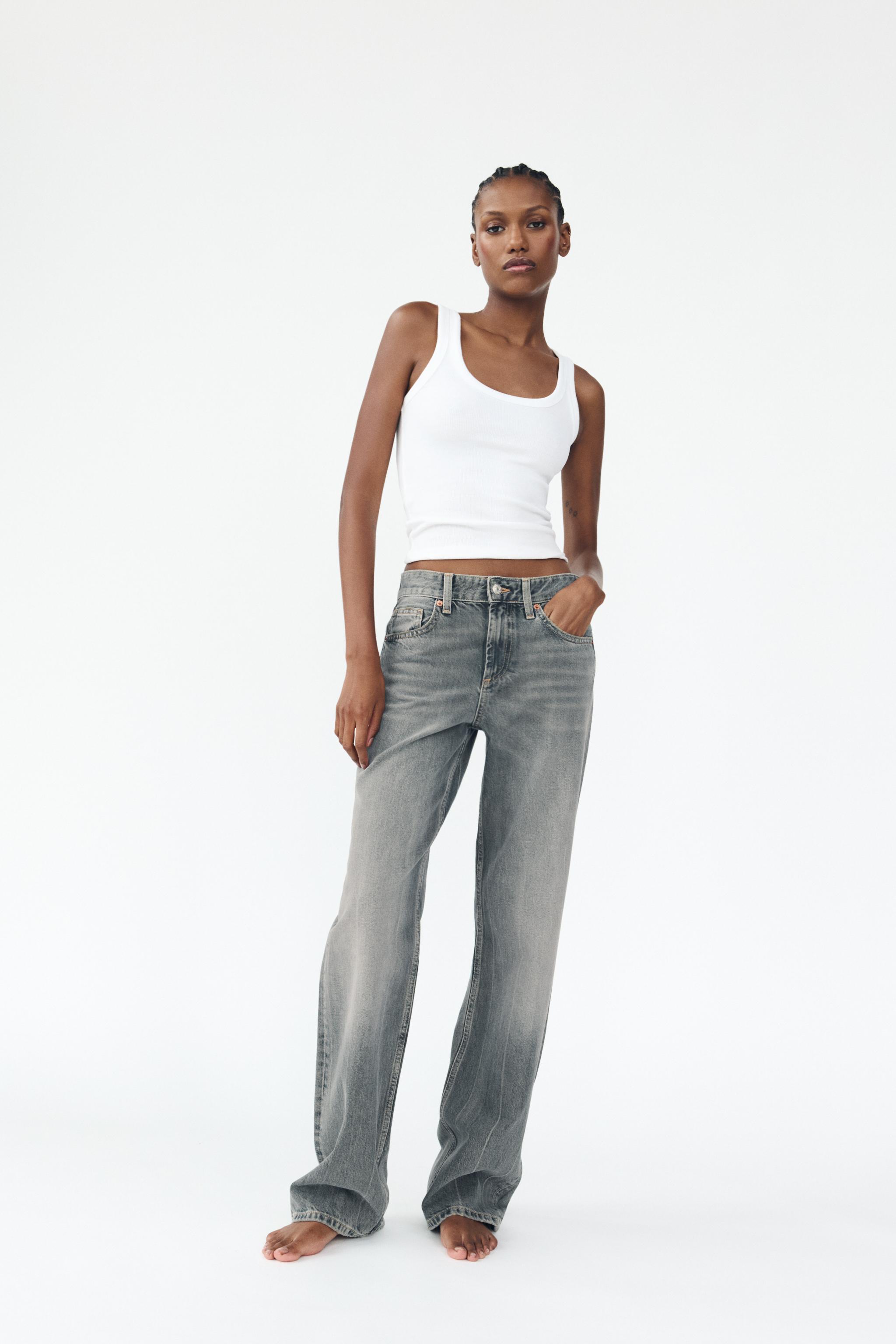 TRF wide-leg jeans
