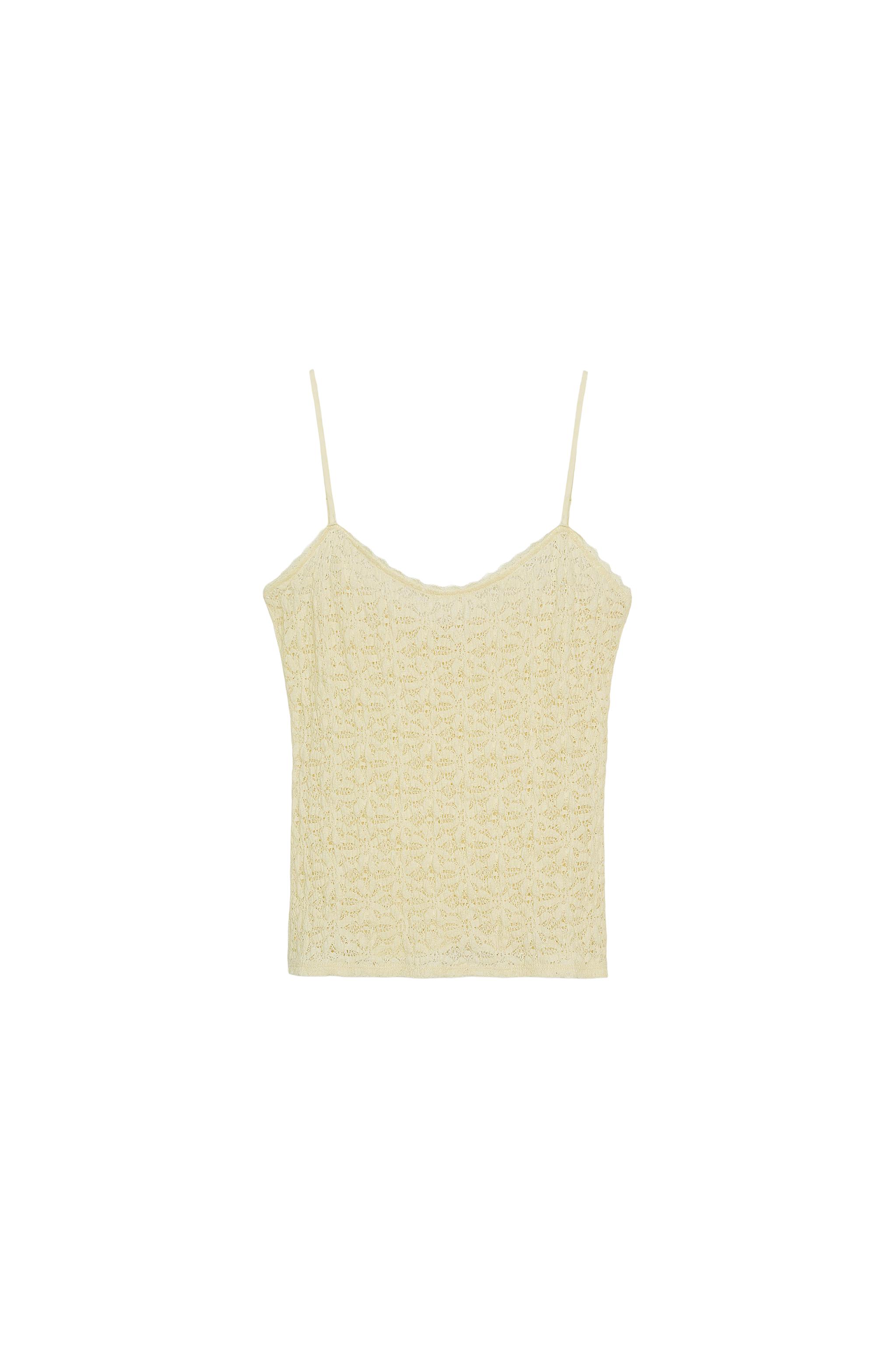 Strap Lace Top