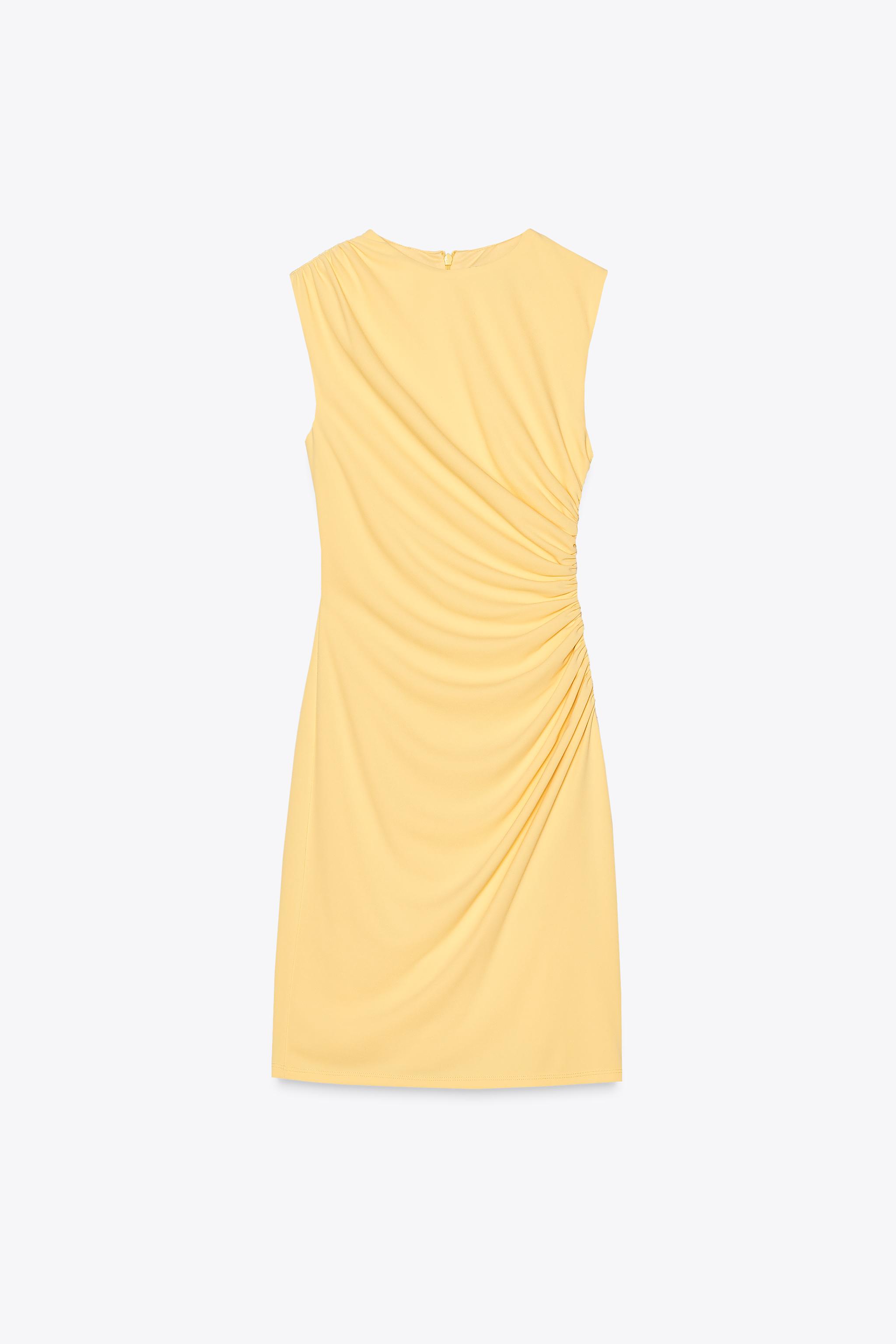 Short draped dress