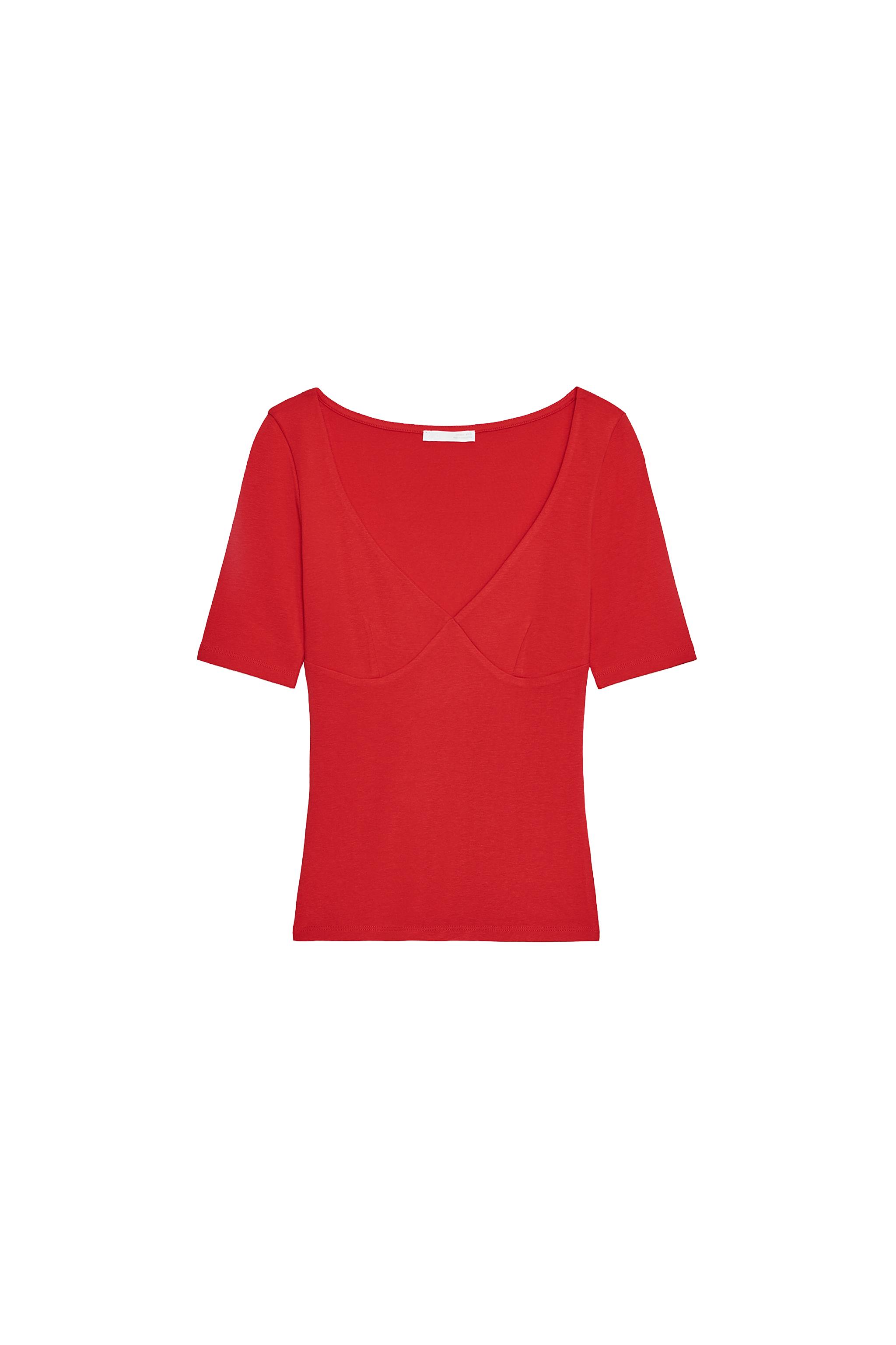 Cotton‑modal T‑shirt