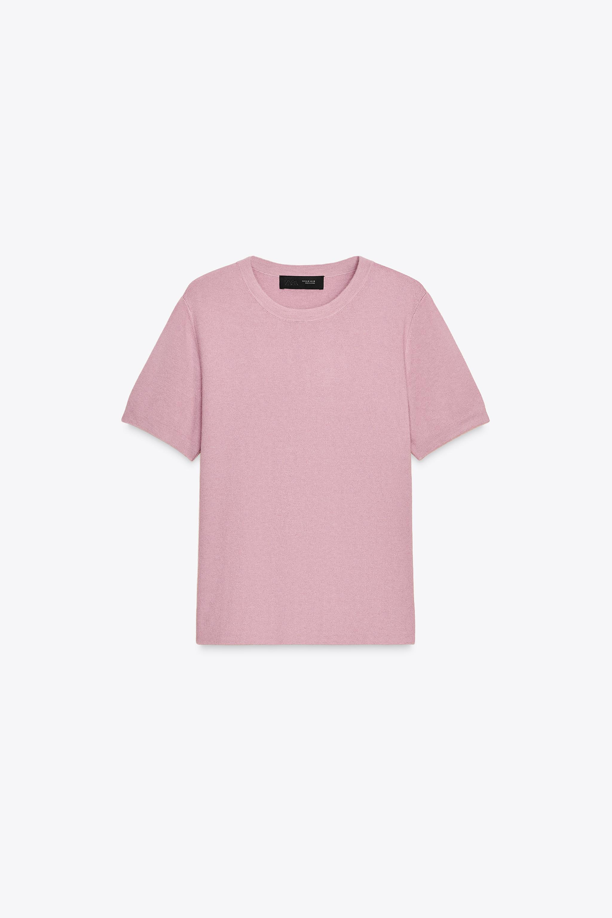Short sleeve knit