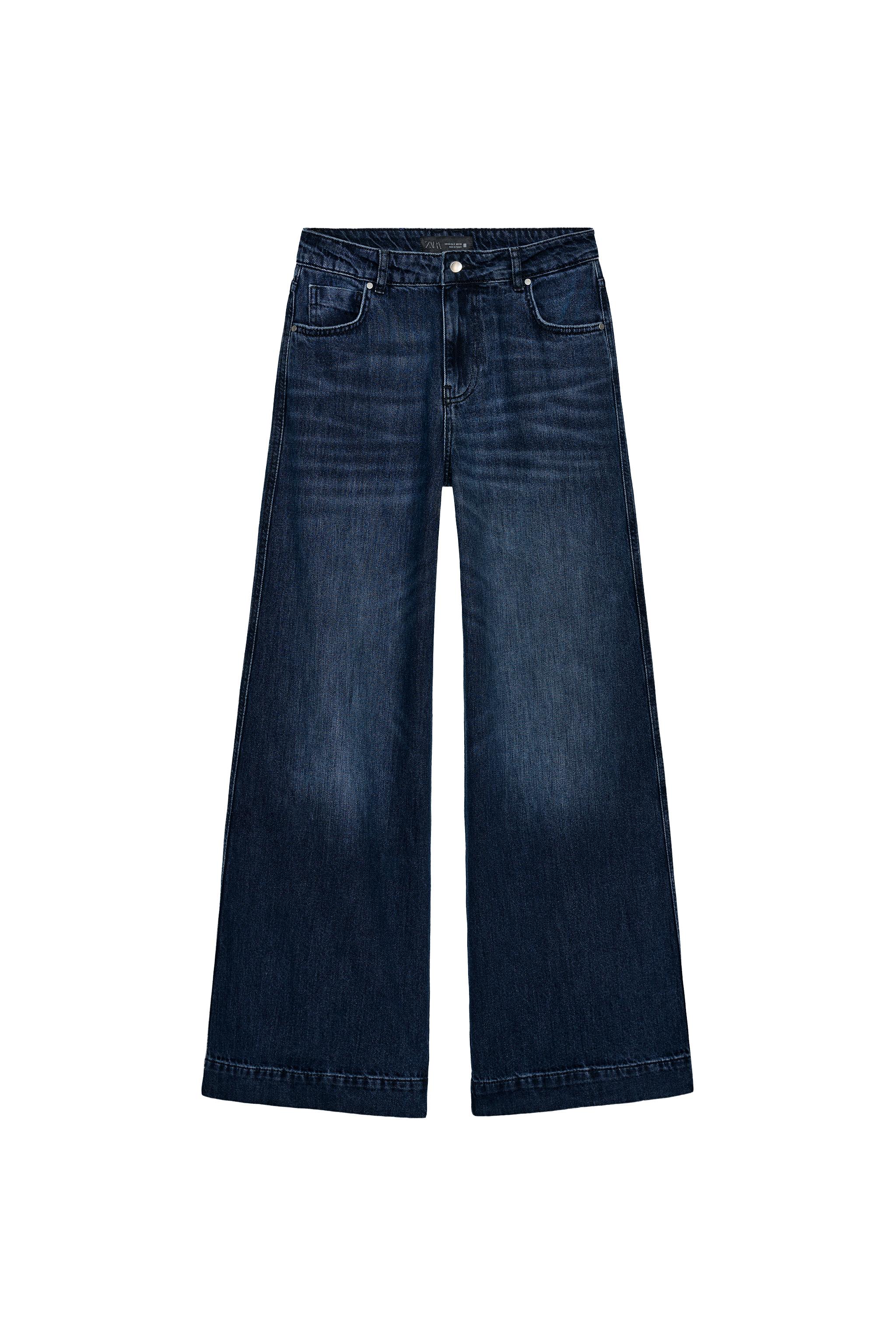 High-Waist Wide-Leg Jeans