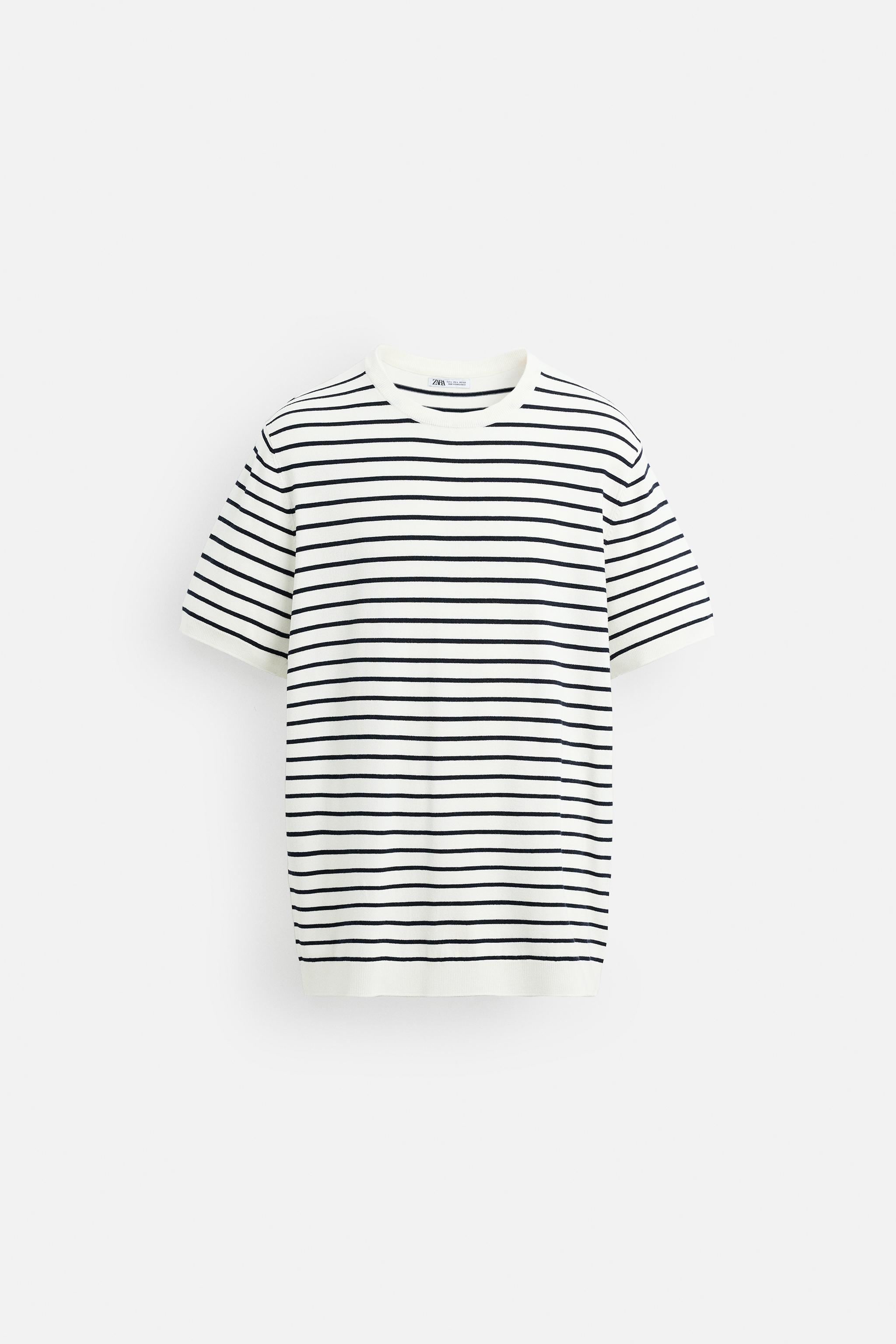 Knitted viscose tee
