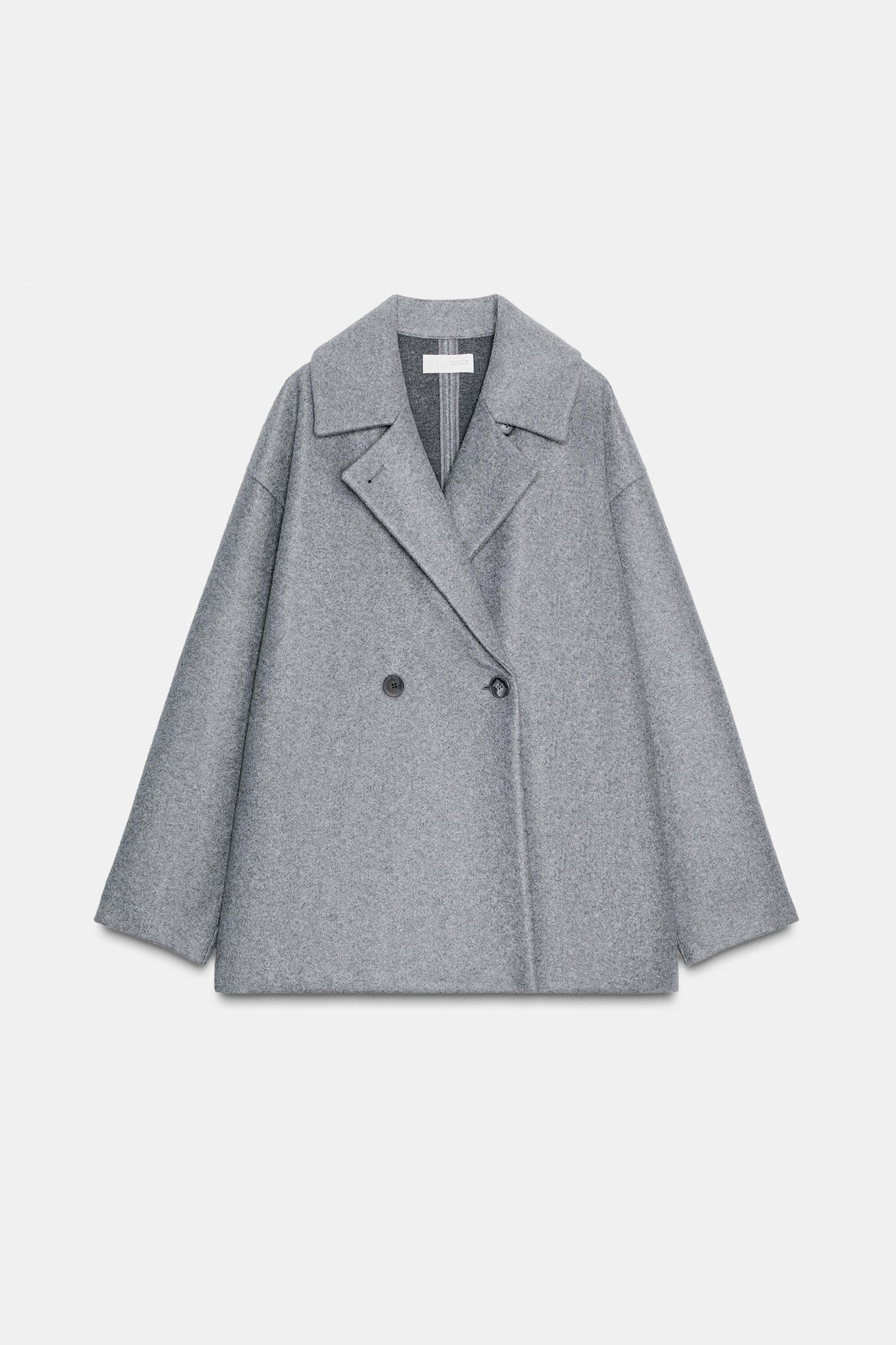 Soft Double-Breasted Coat