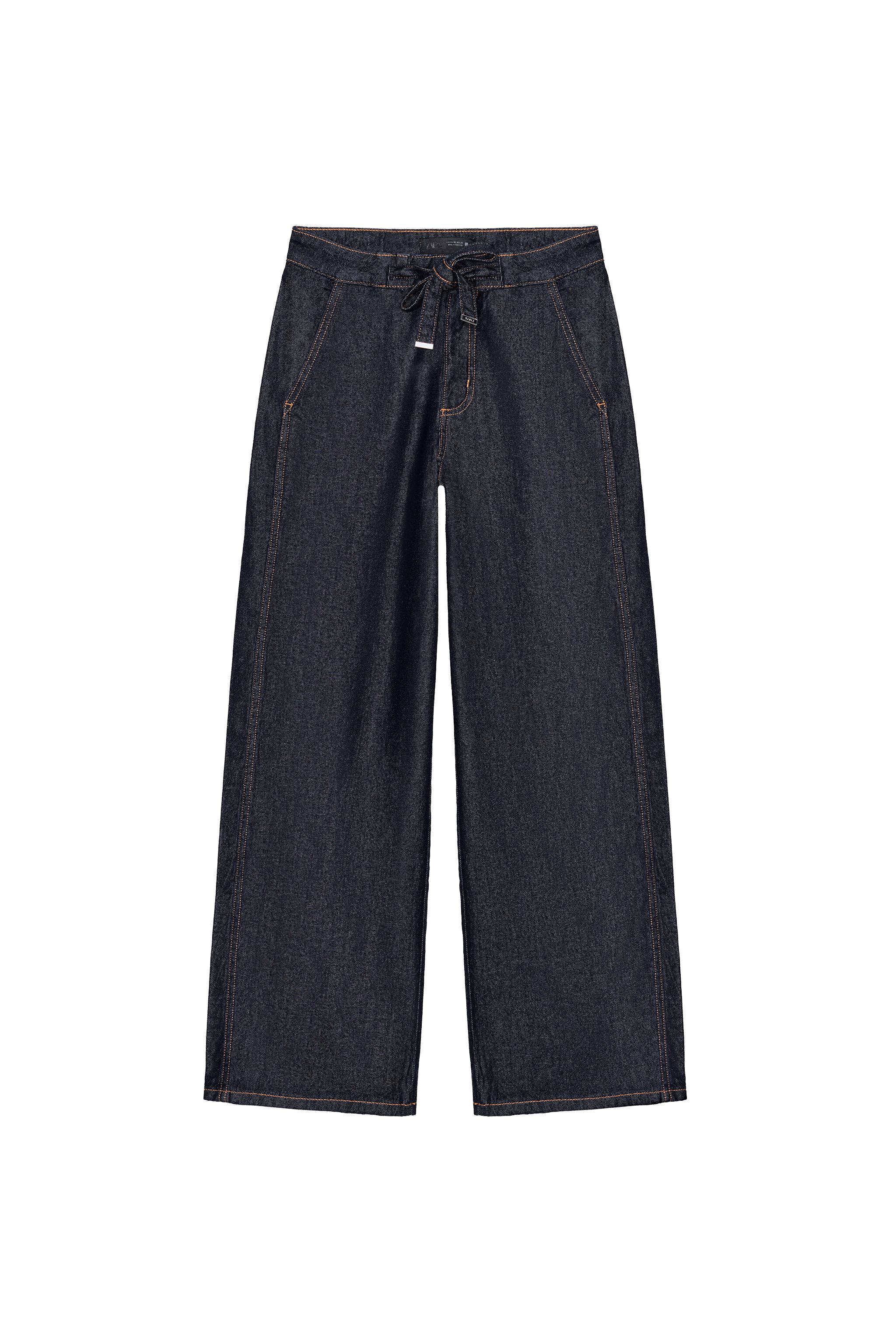 High-Waist Wide-Leg Jeans
