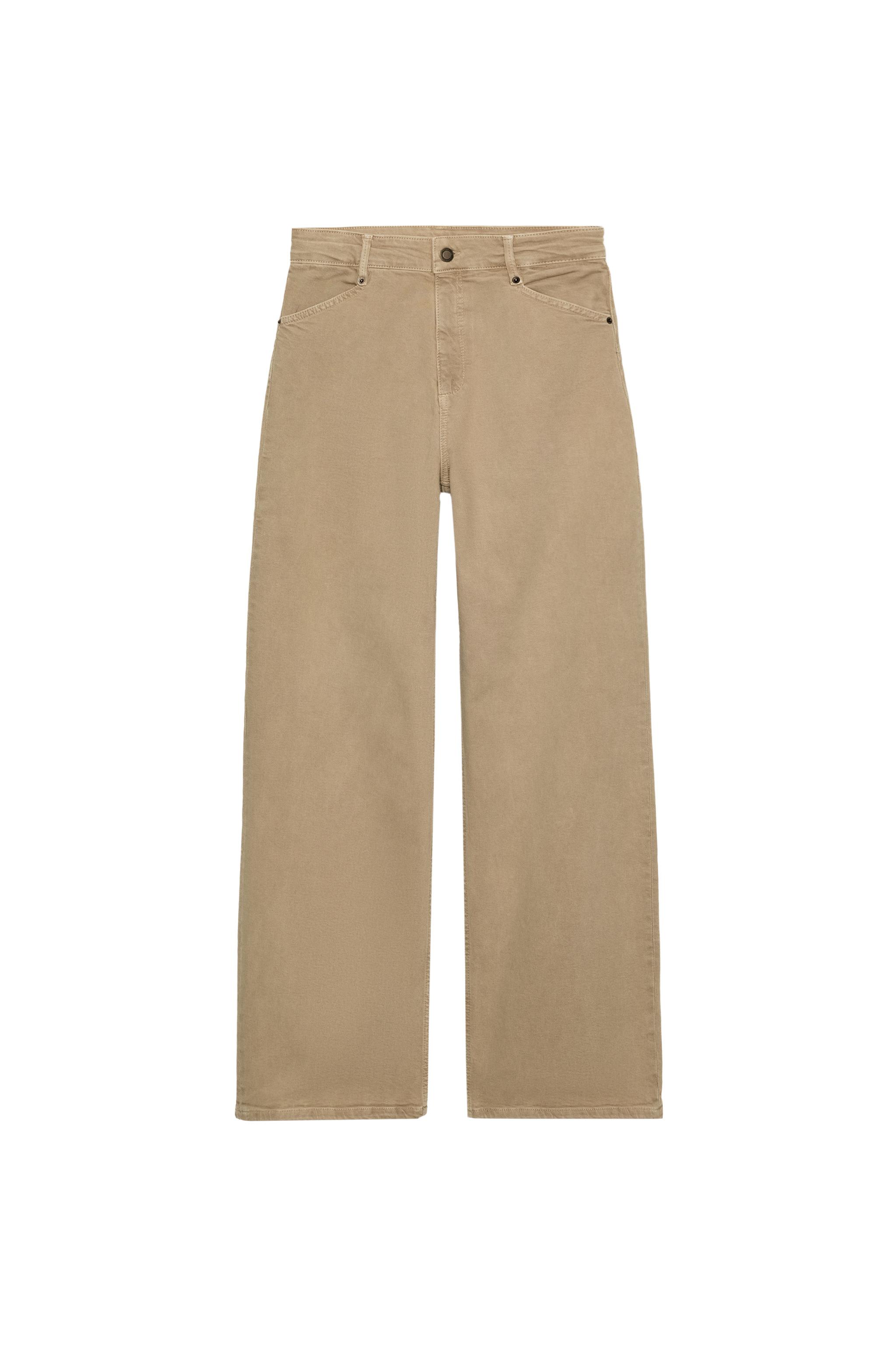 Wide leg jeans