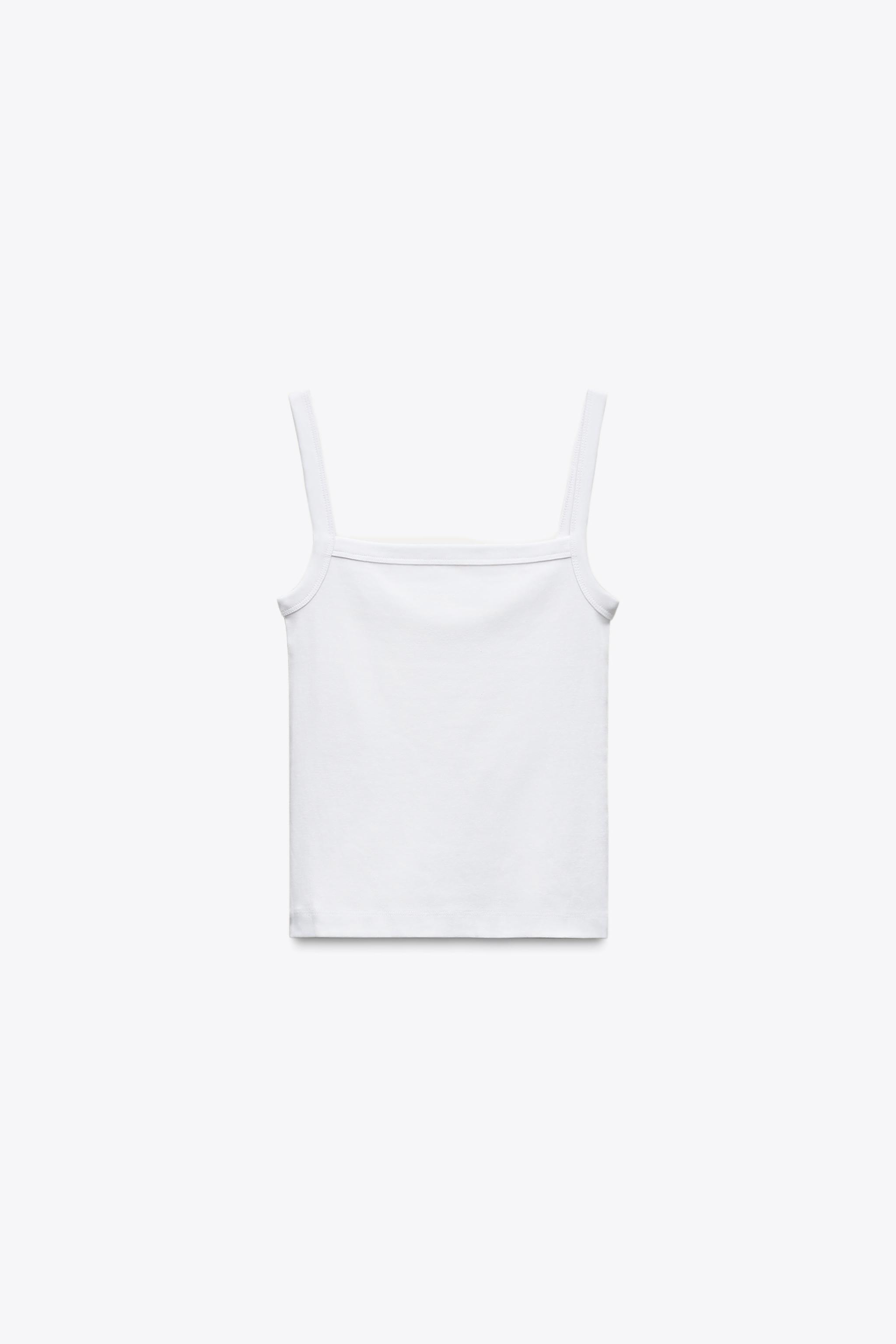 Square neck t-shirt