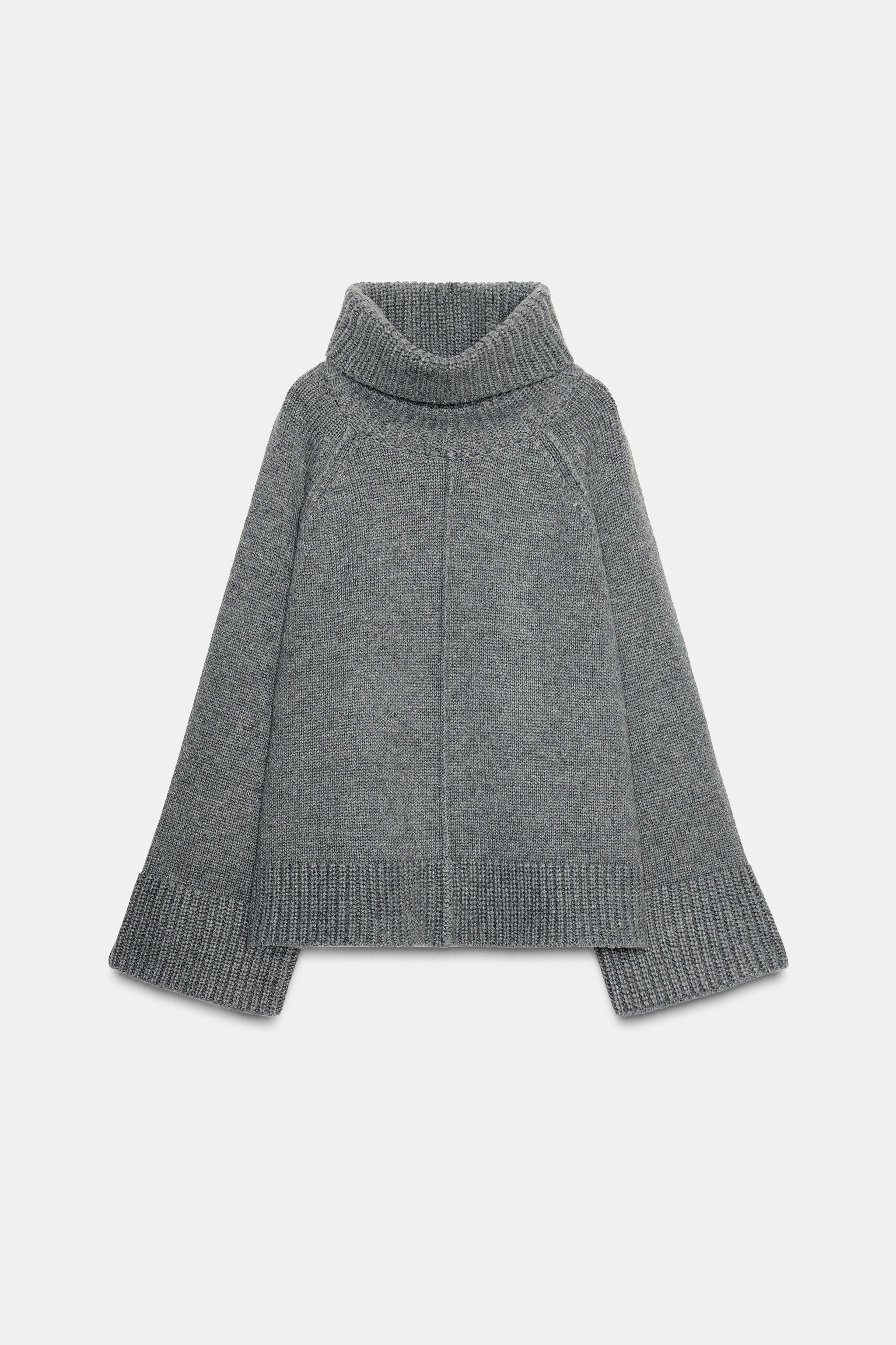 Oversize high neck sweater