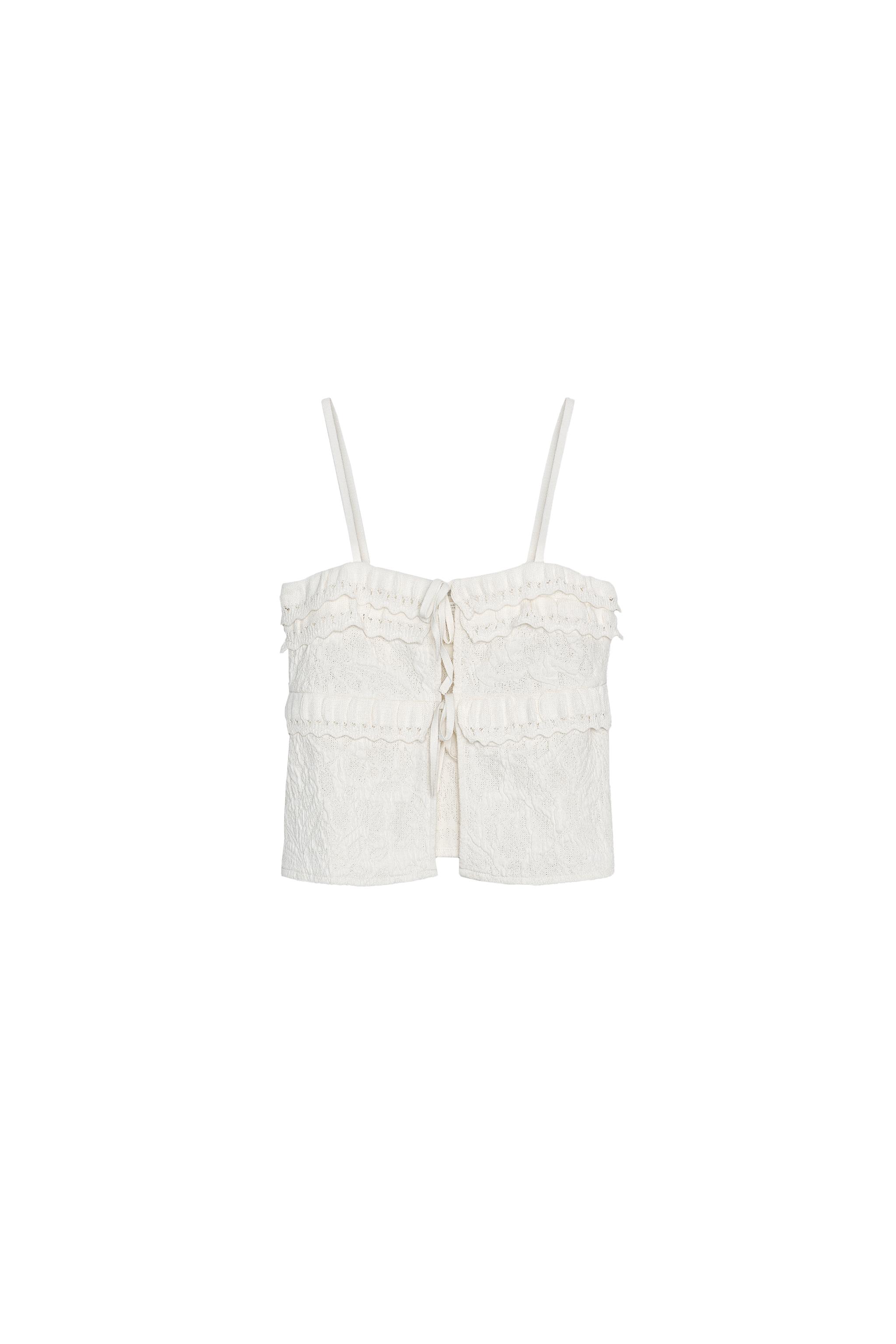 Jacquard Knit Top