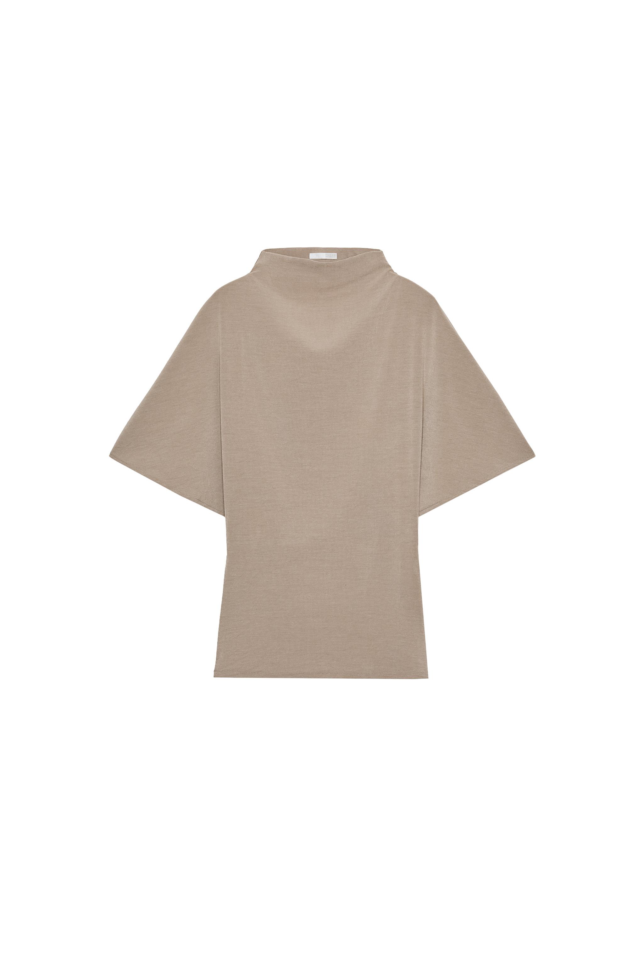 High neck top