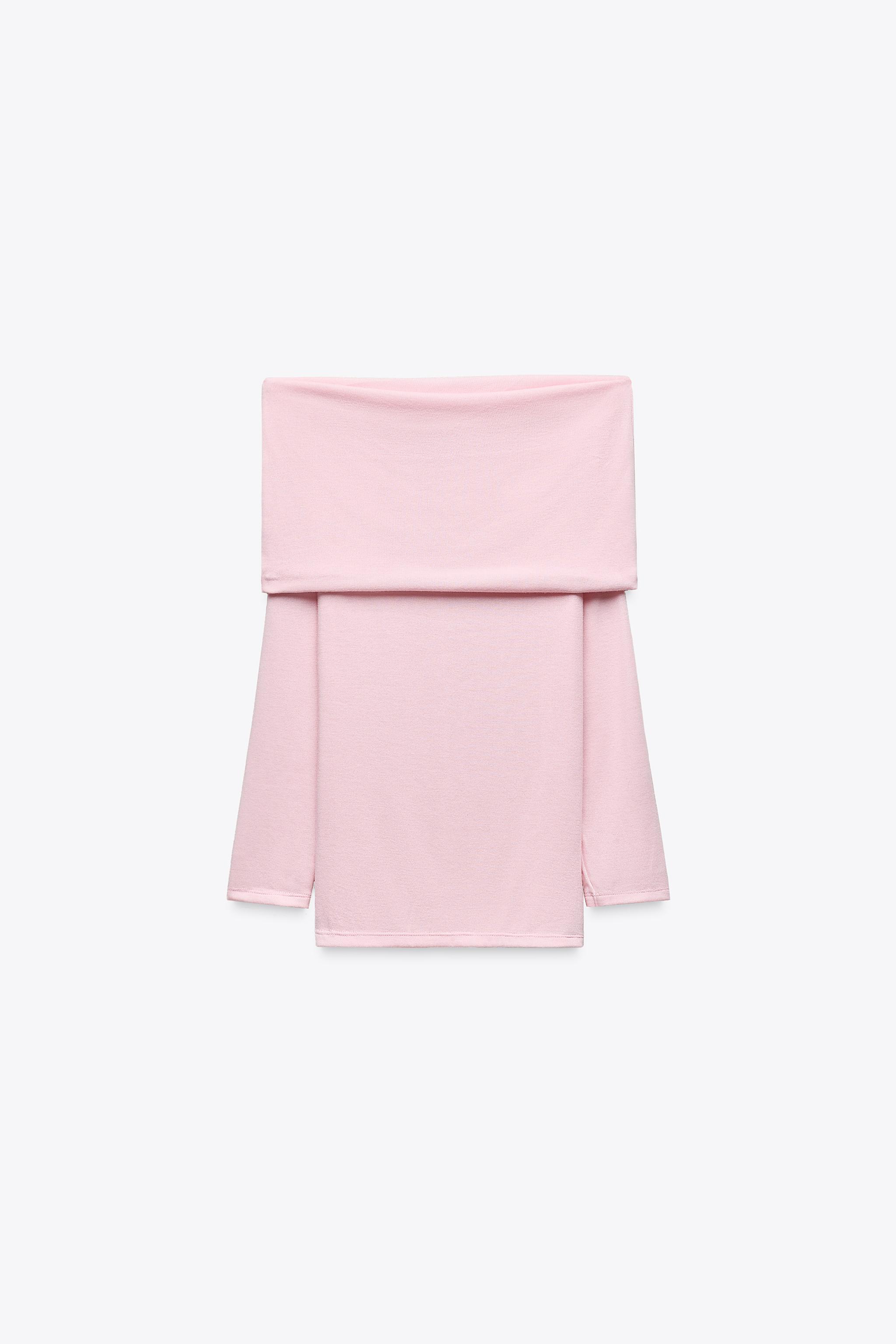 Draped off-shoulder top