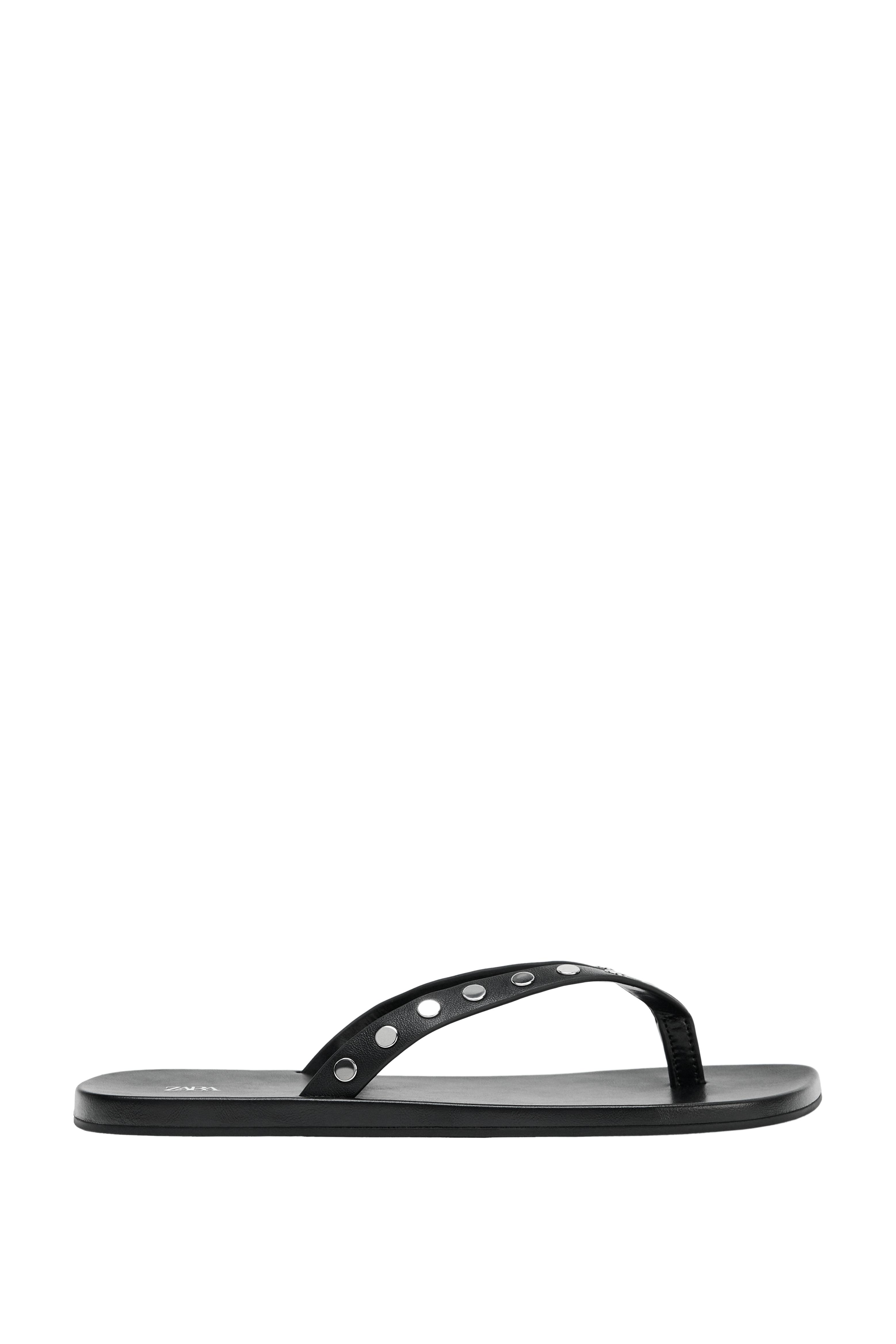Studded Leather Sandals