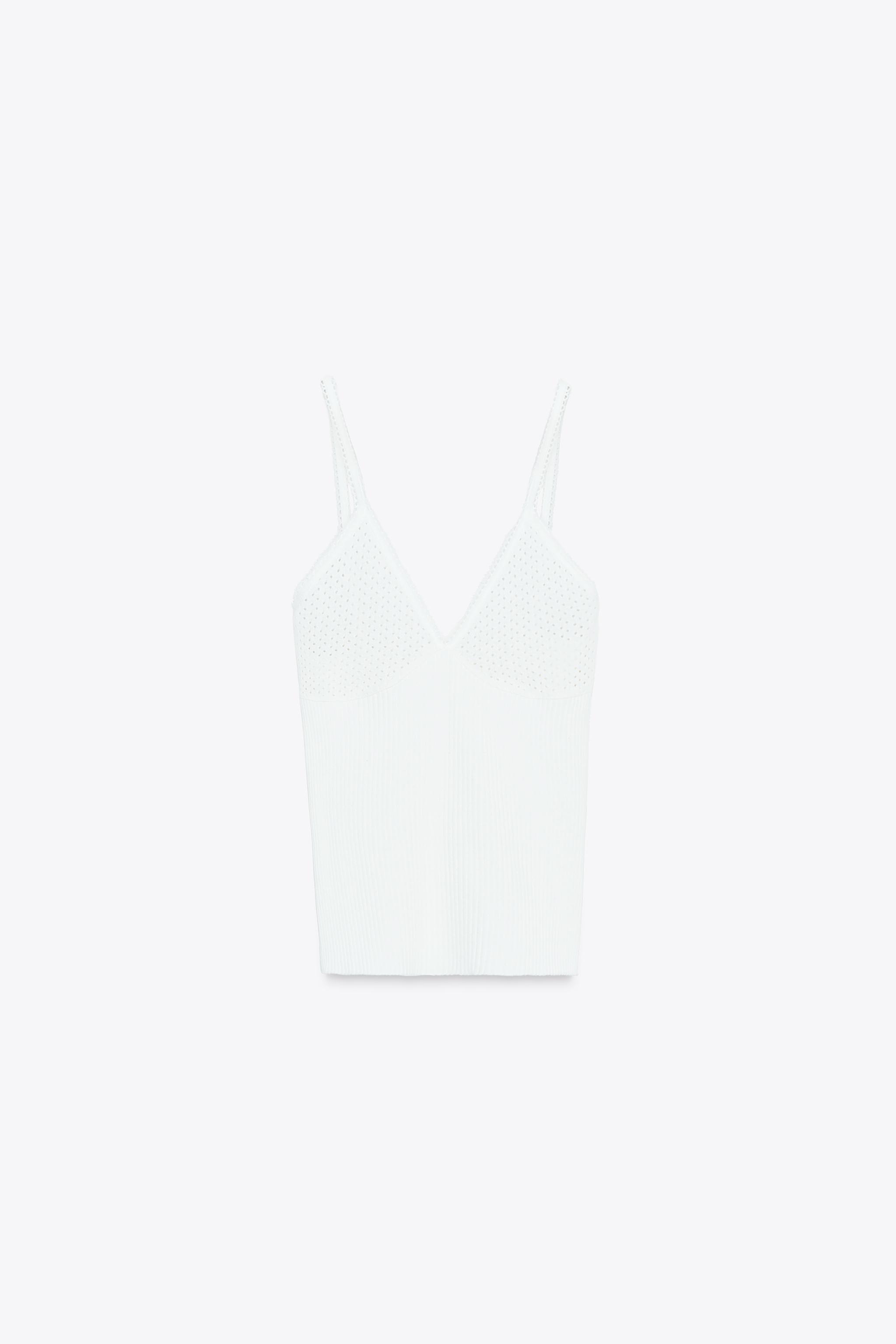 Pointelle top