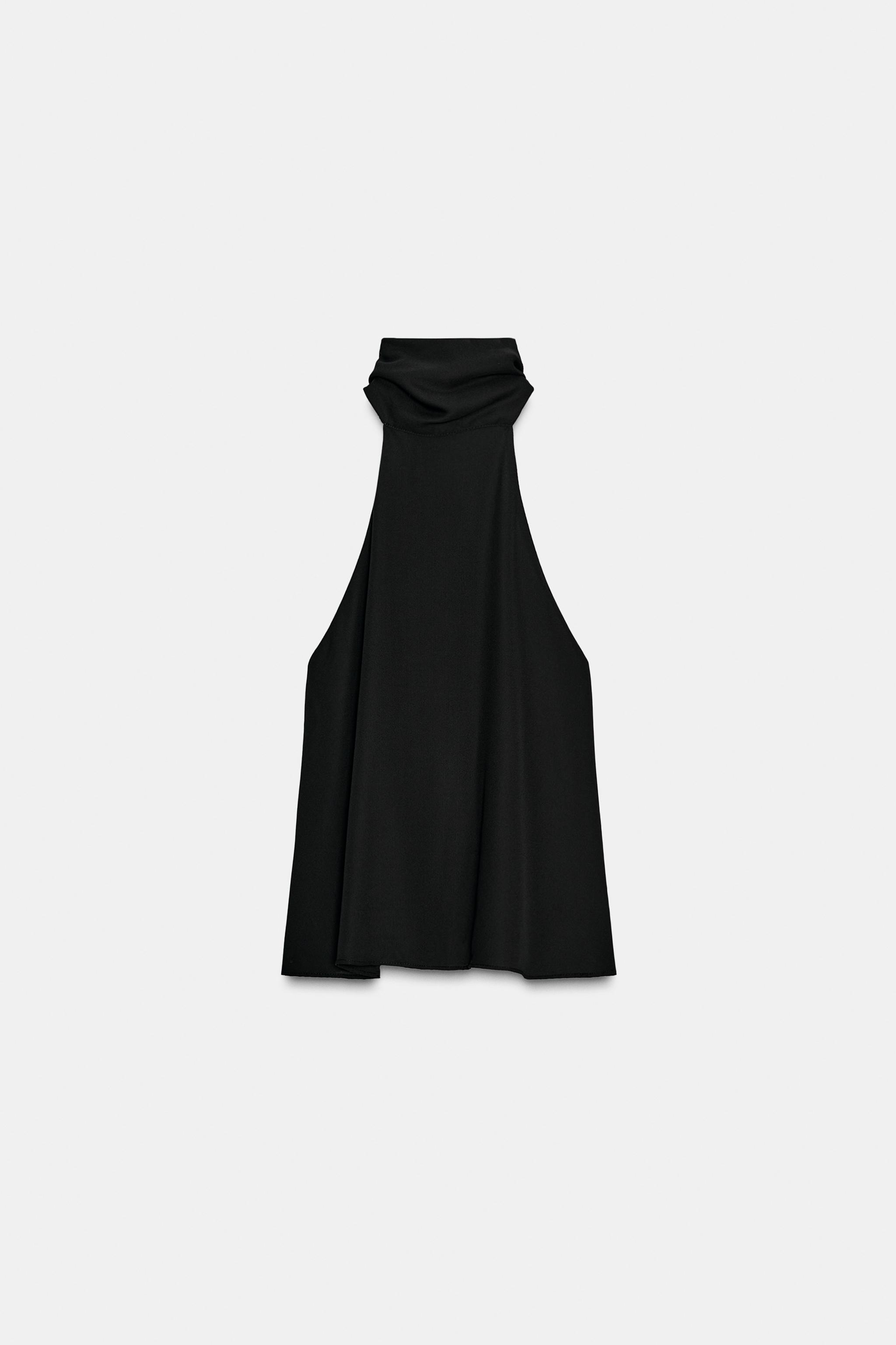 Halterneck tie top