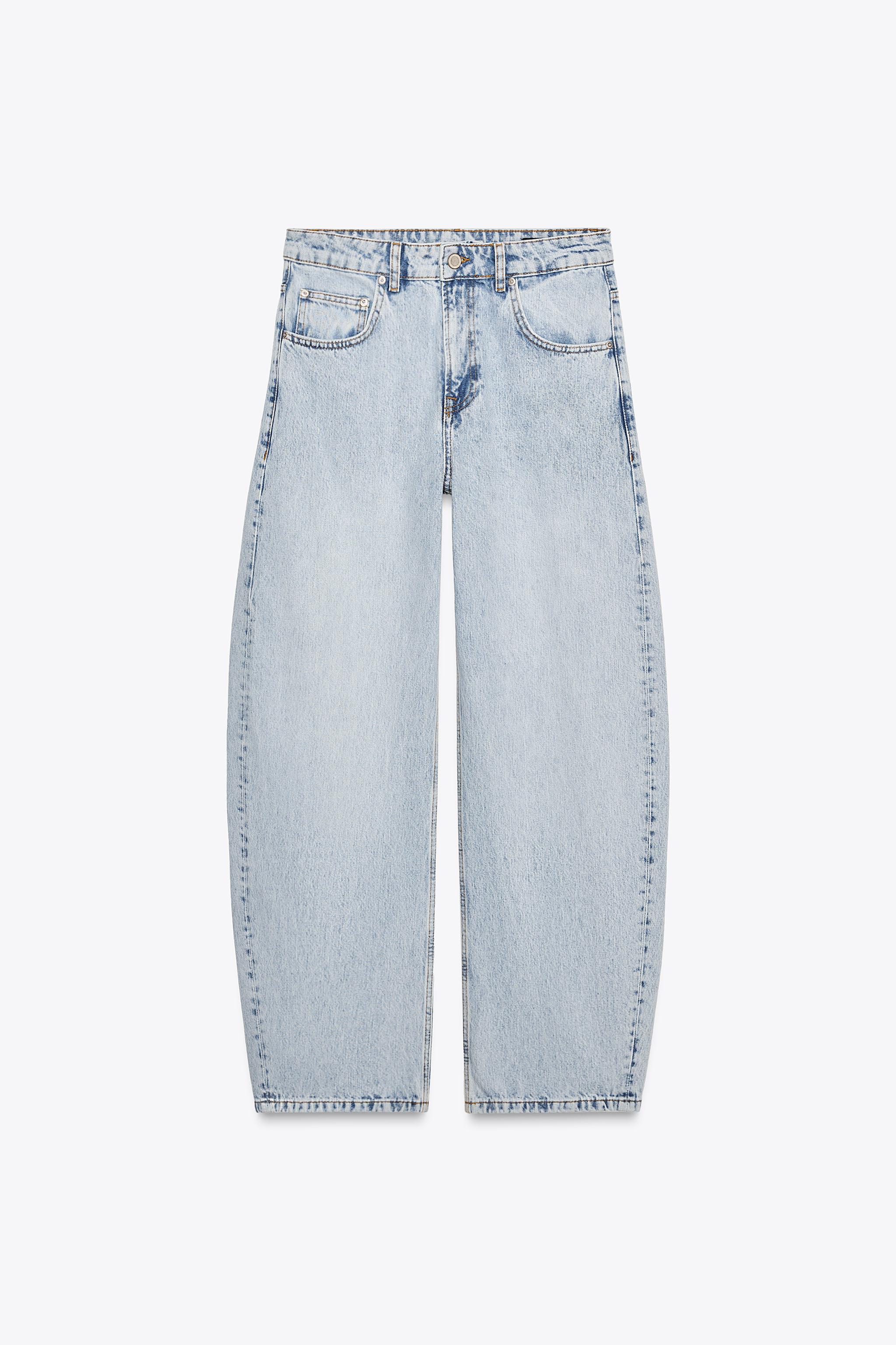 Tapered Balloon Jeans