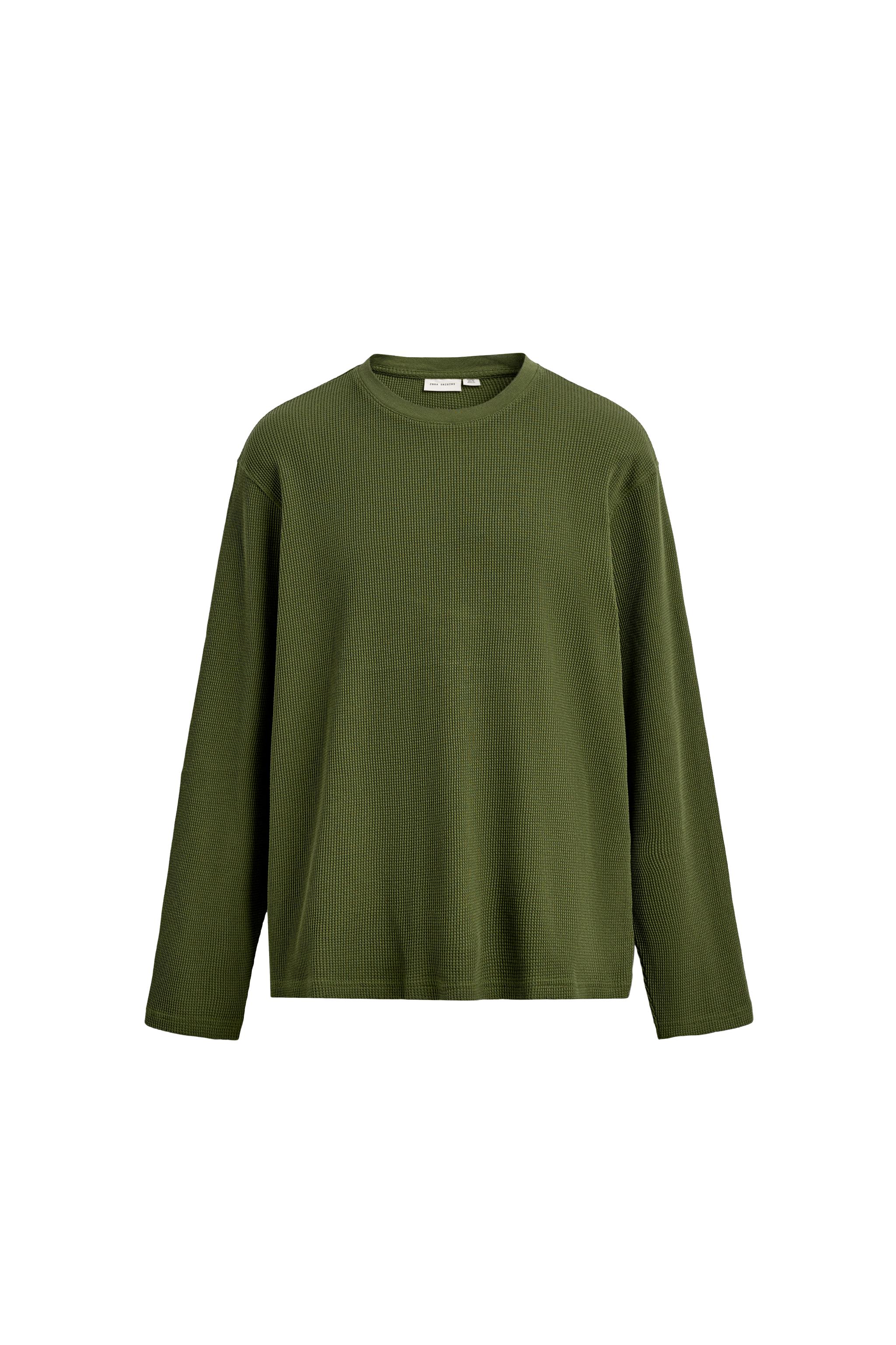 Waffle texture T-Shirt