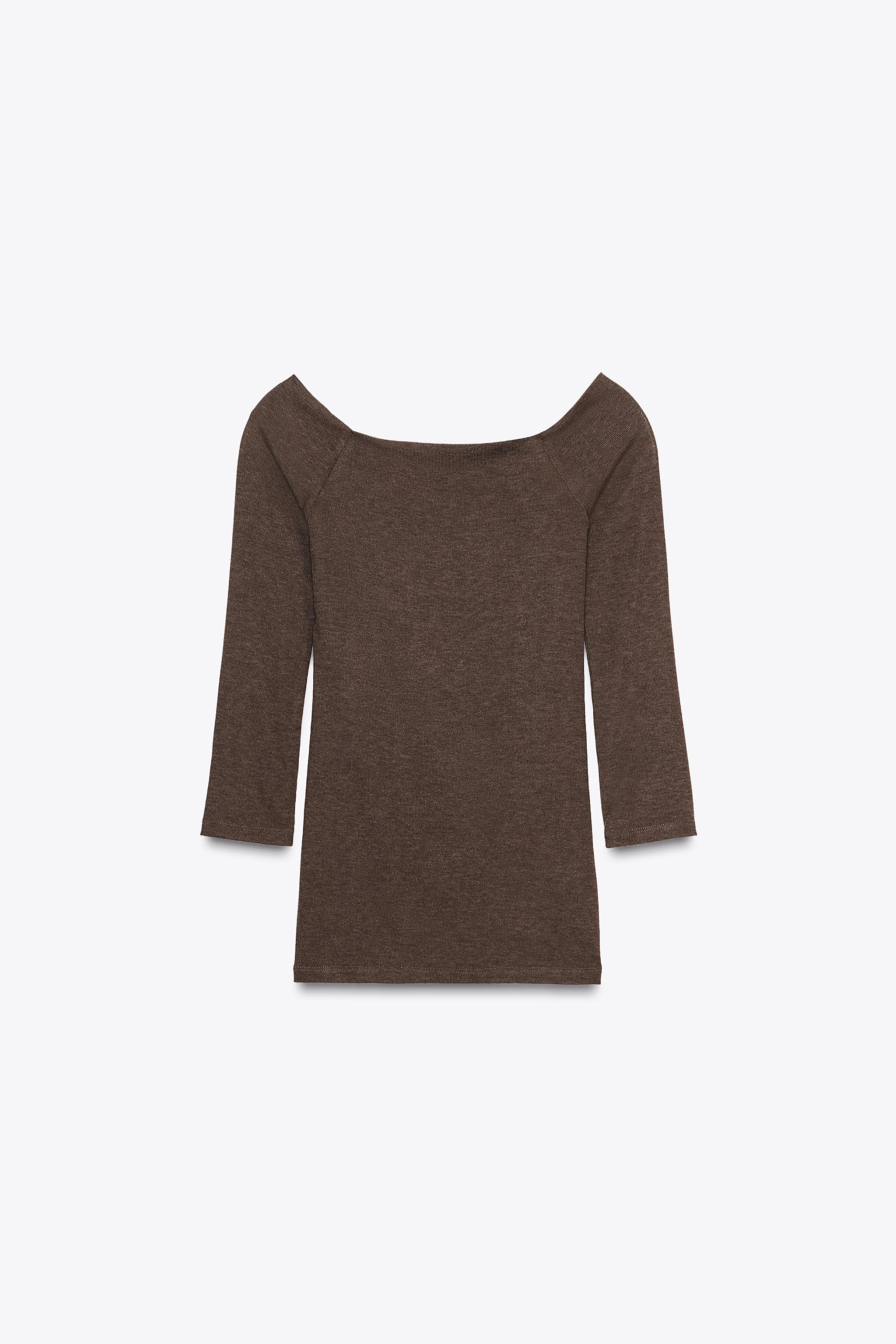 Boat neck t-shirt