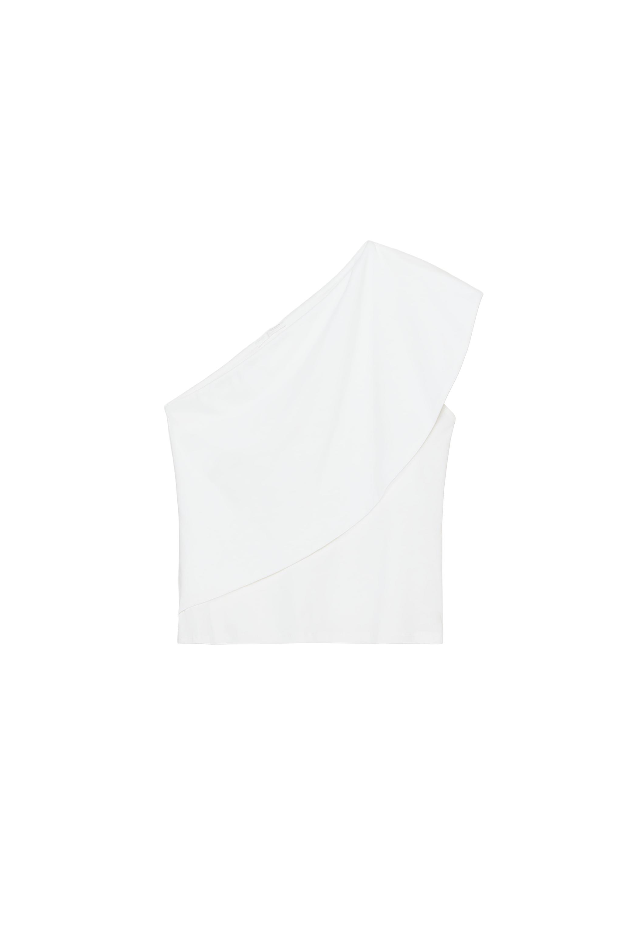 Asymmetrical Interlock Top