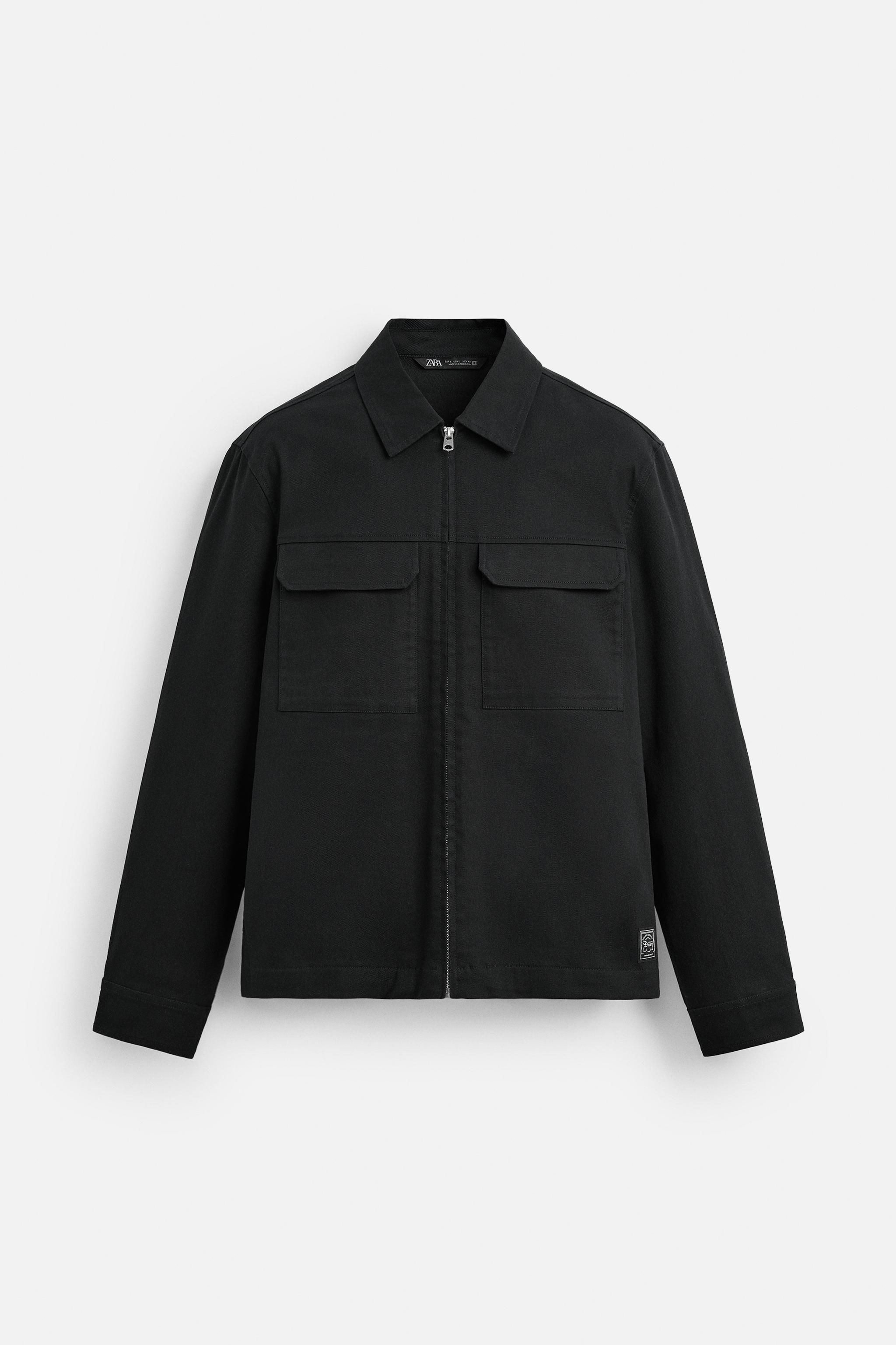 Relaxed fit shirt-jacket
