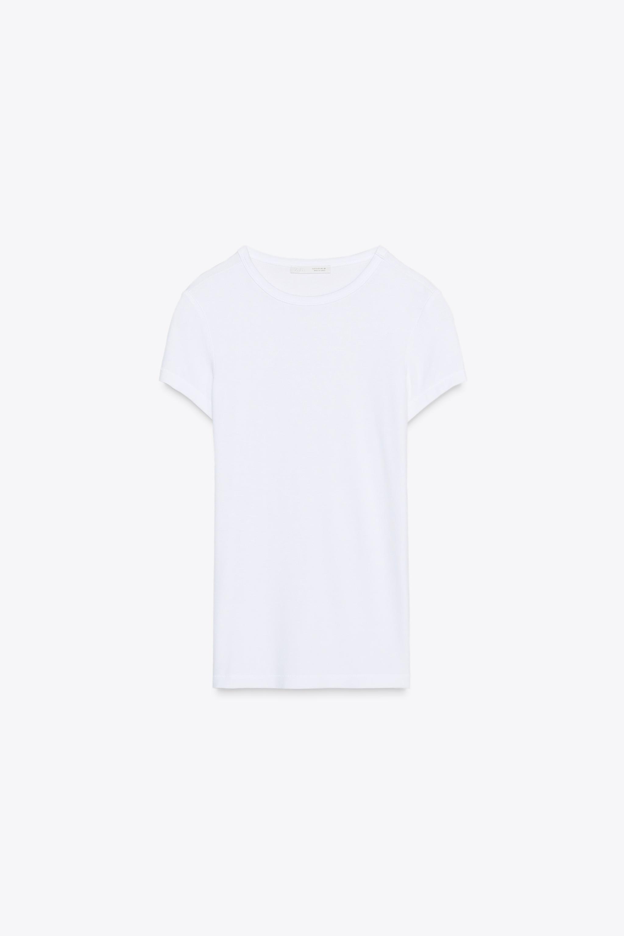 Short sleeve viscose T‑shirt