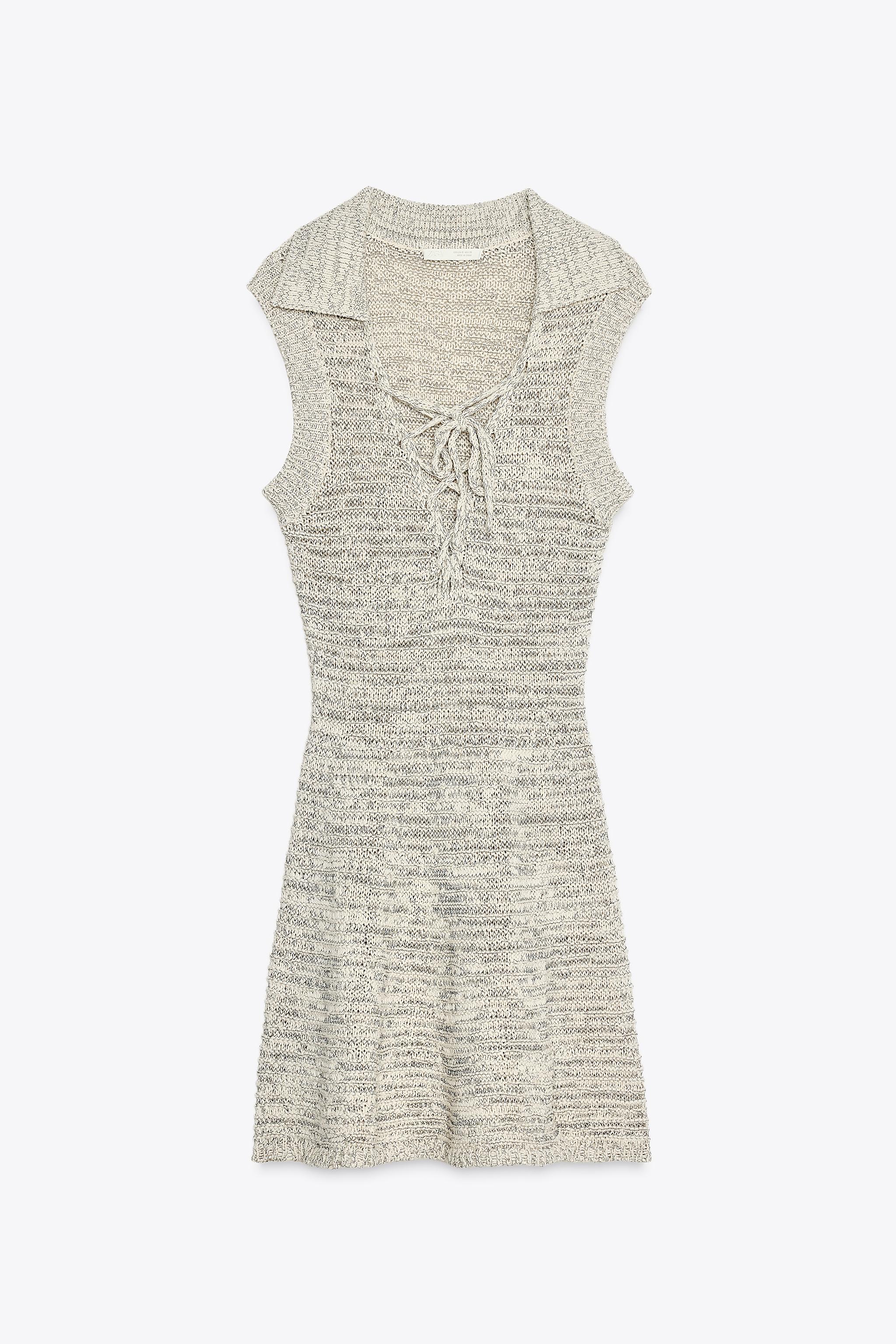 Tie Detail Short Dress