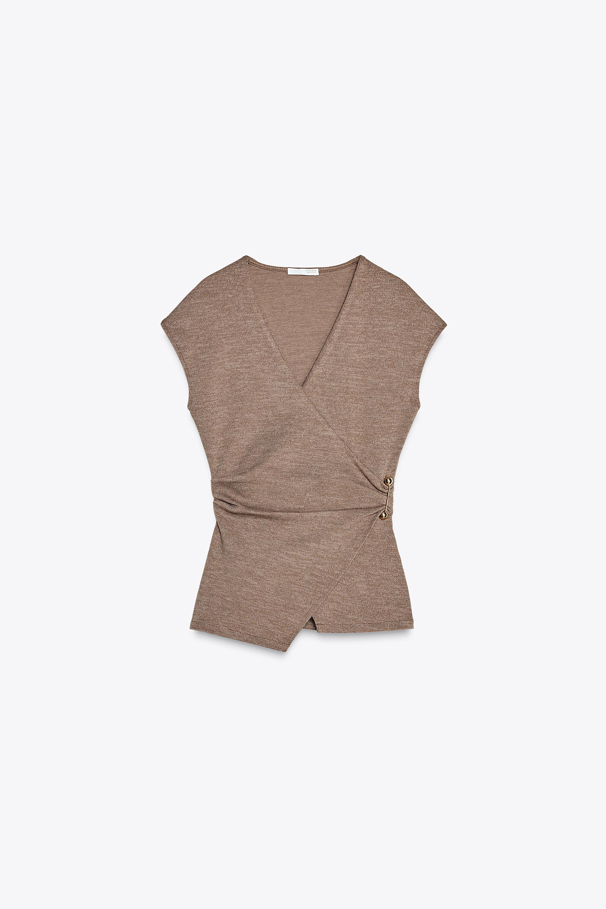 Textured top brooch