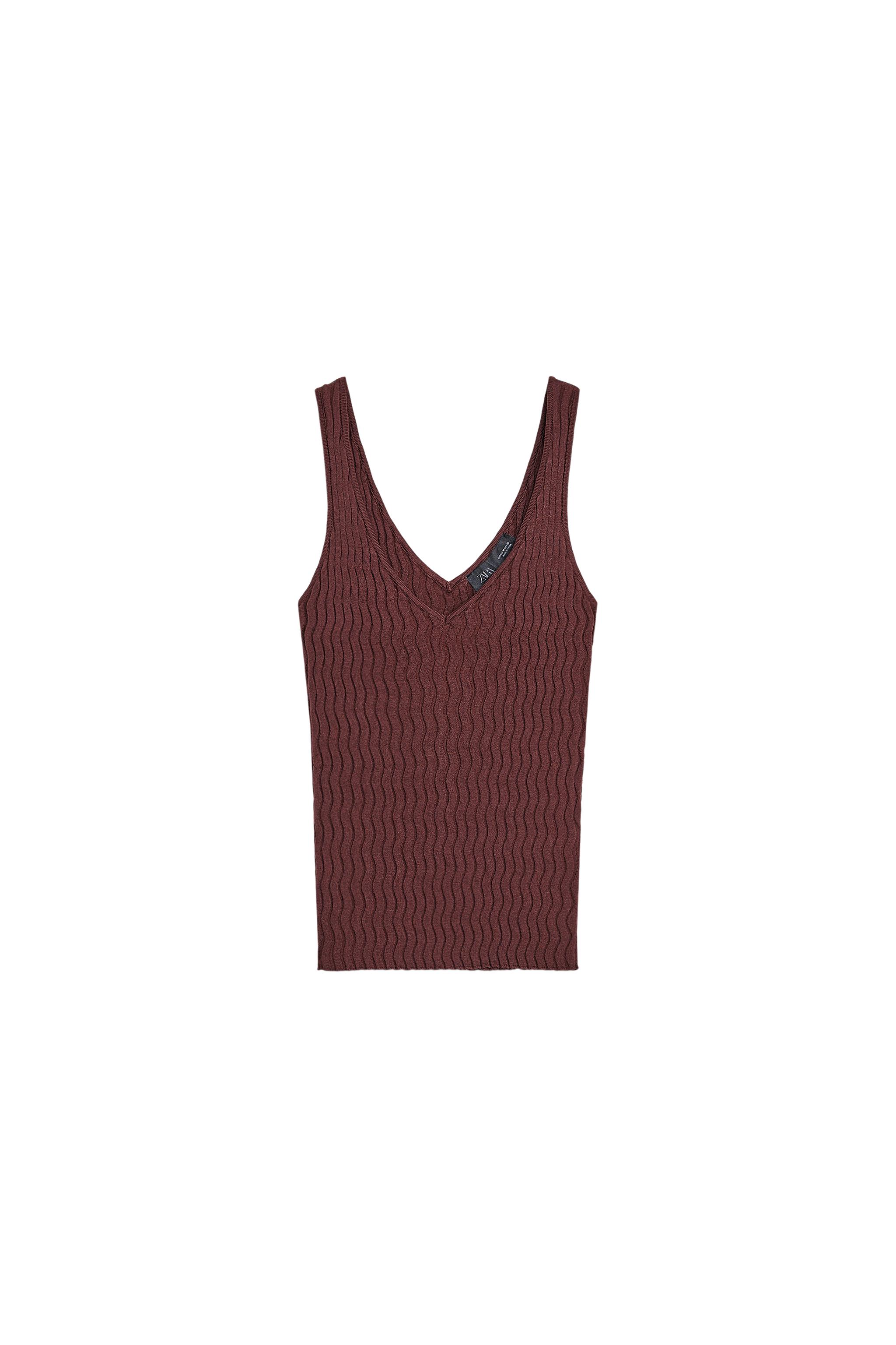Textured Knit Top