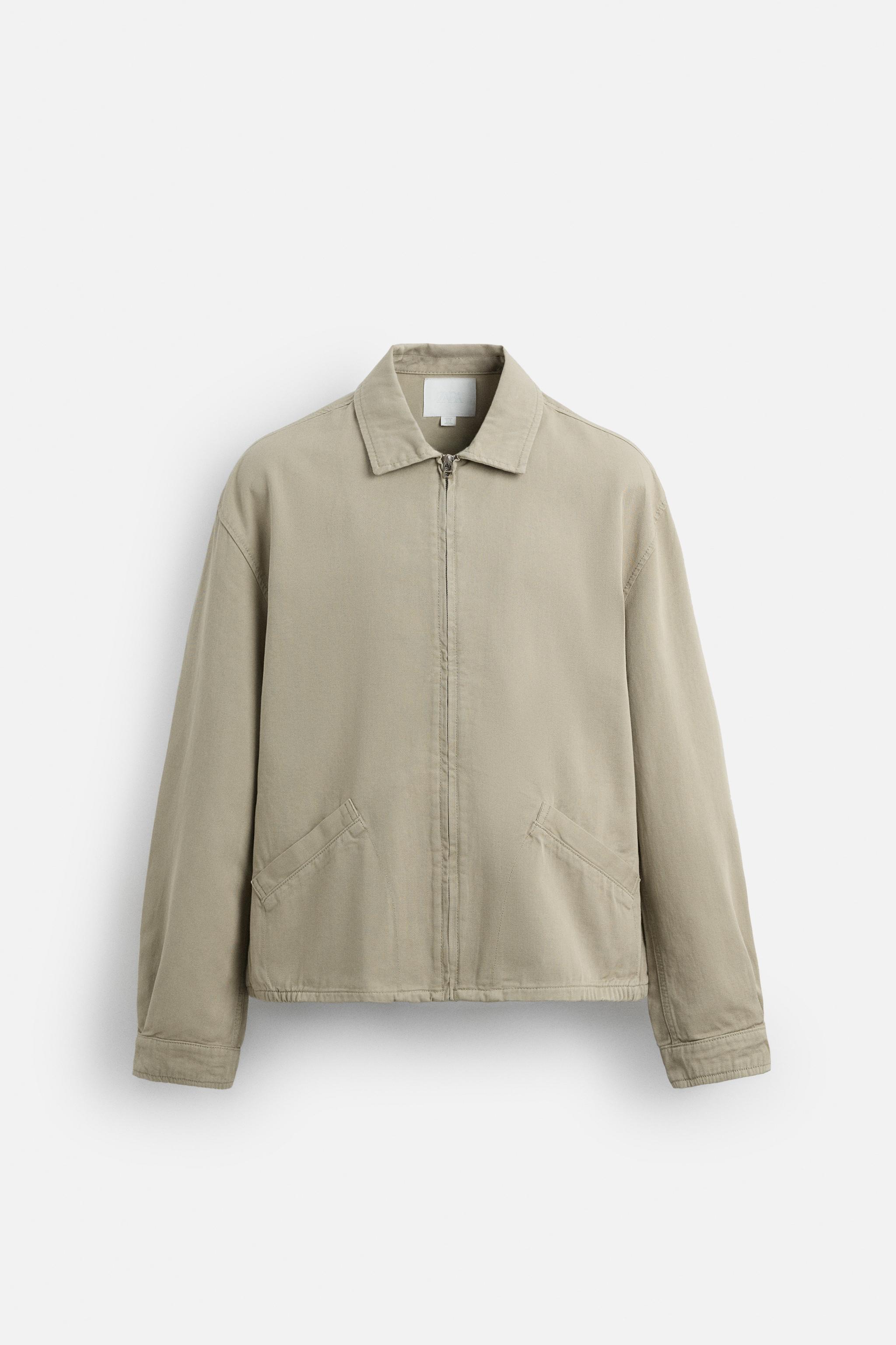 Cotton relaxed jacket