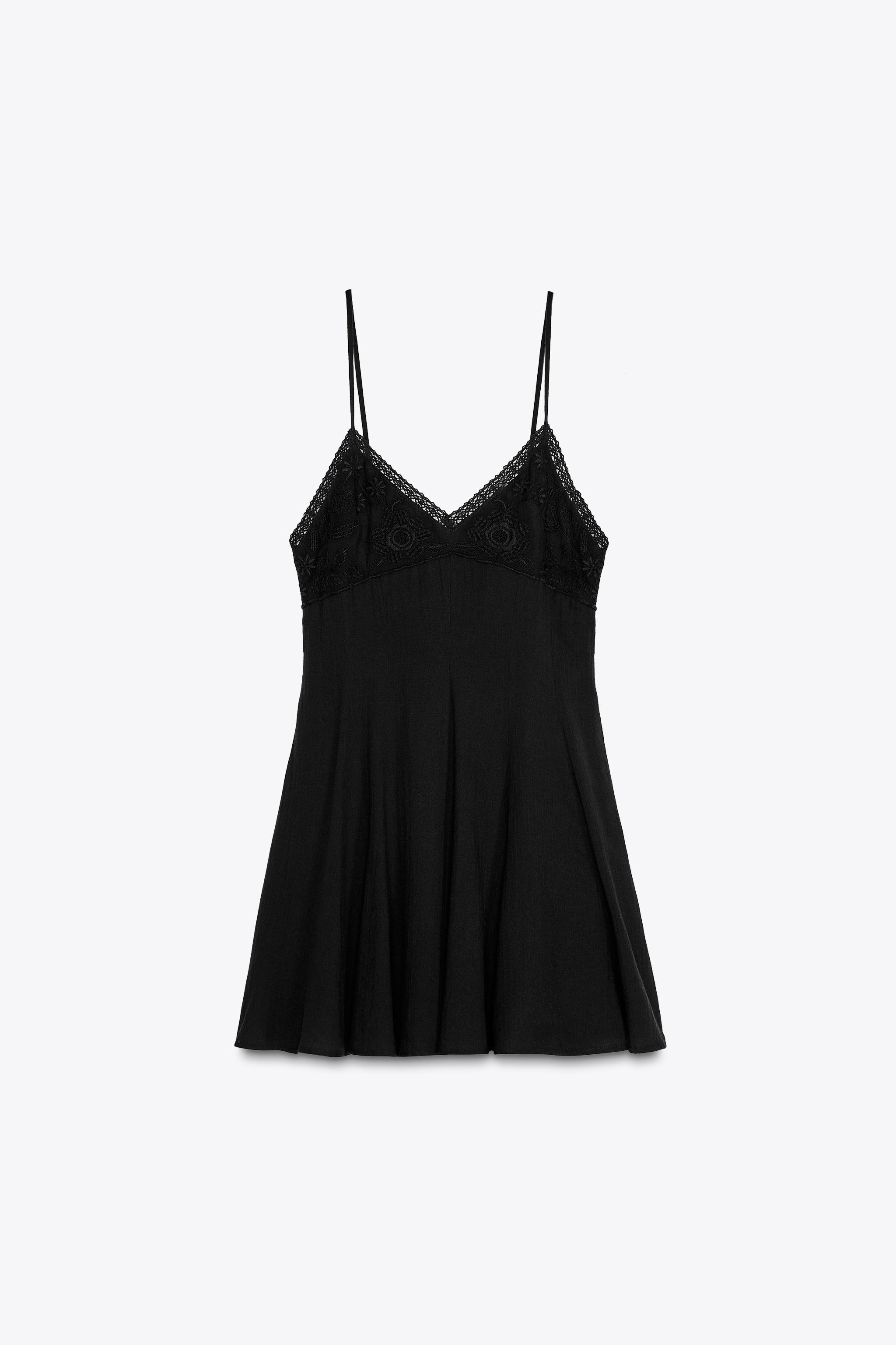 Embroidered Short Dress