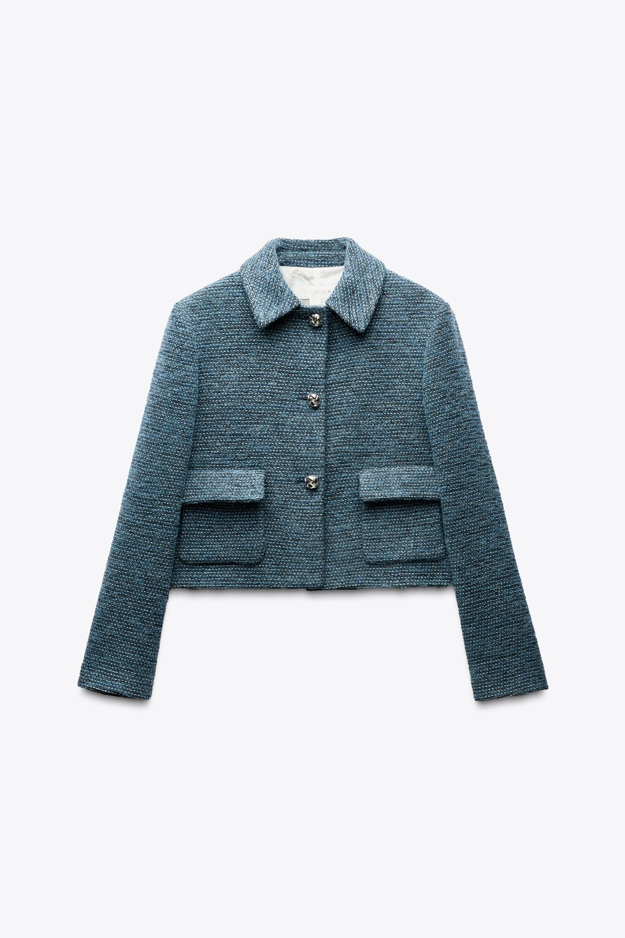 Bouclé short jacket