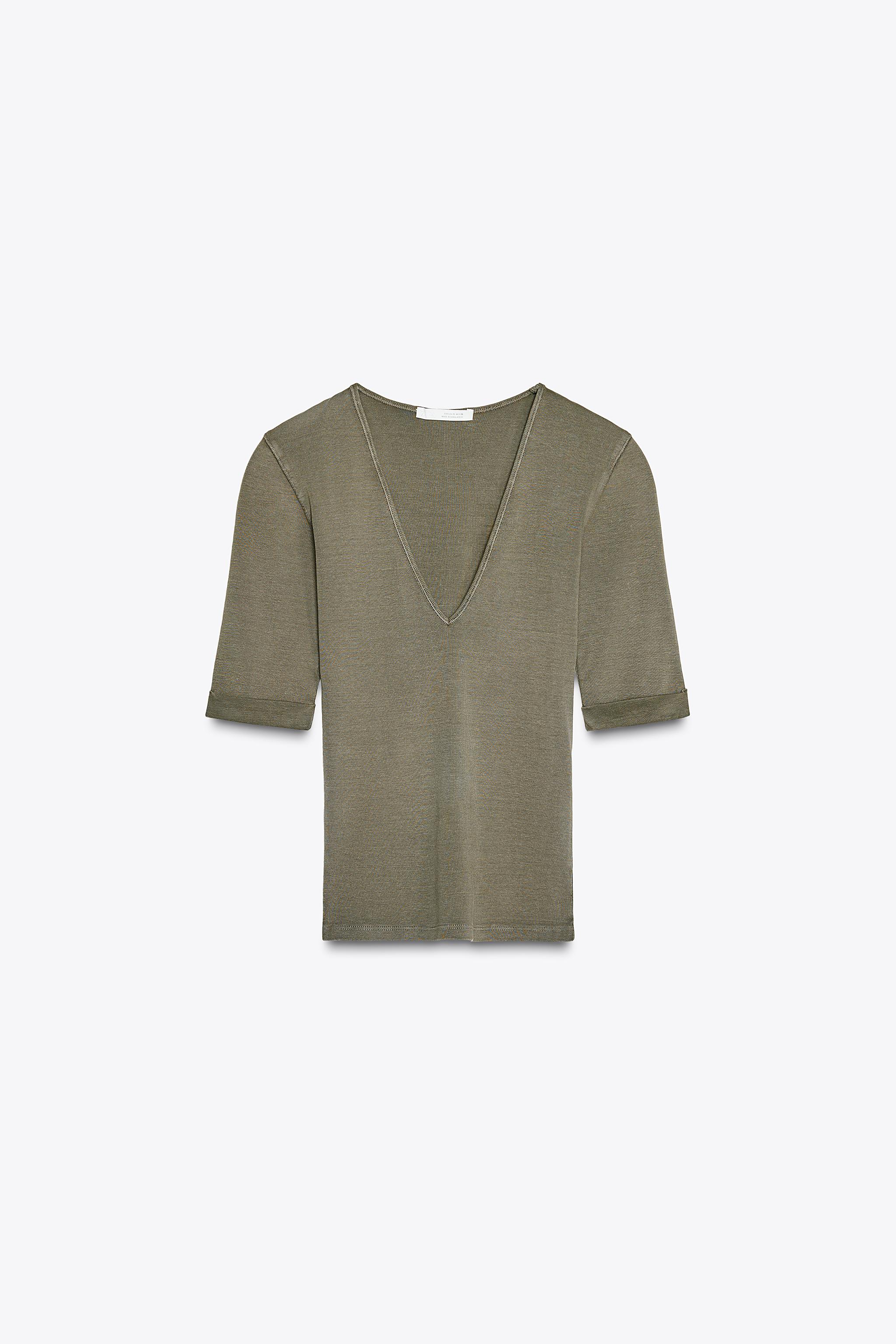 Faded cotton t-shirt