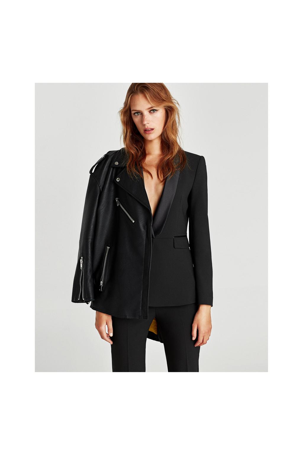 Пиджак смокинг Zara женский