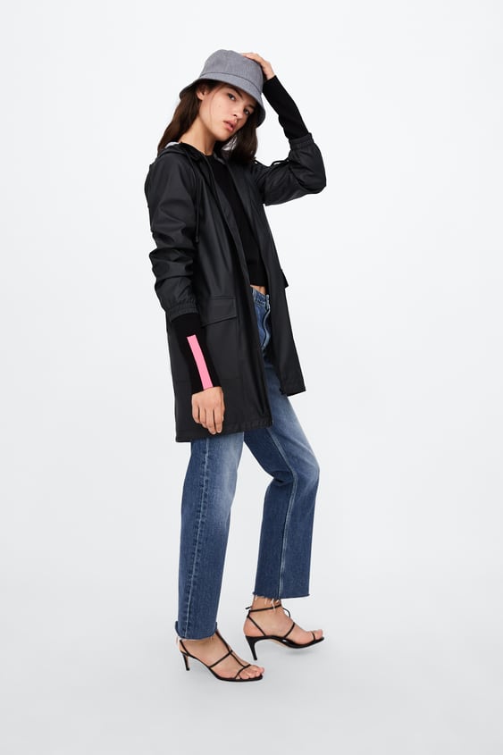 WATER REPELLENT RUBBERIZED PARKA - View All-COATS-WOMAN | ZARA United ...