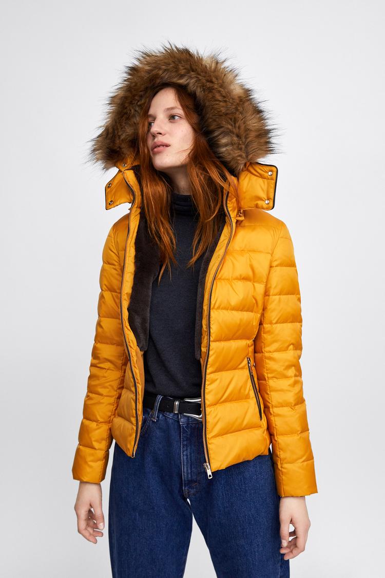 Zara down Jacket пуховик