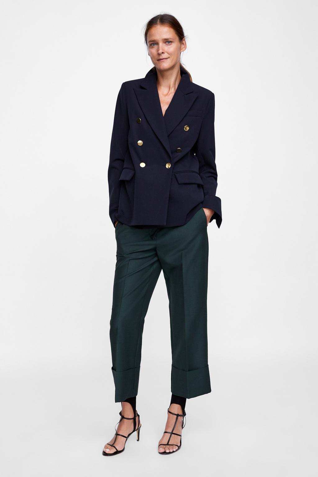 Image 1 of DOUBLE BREASTED BLAZER from Zara