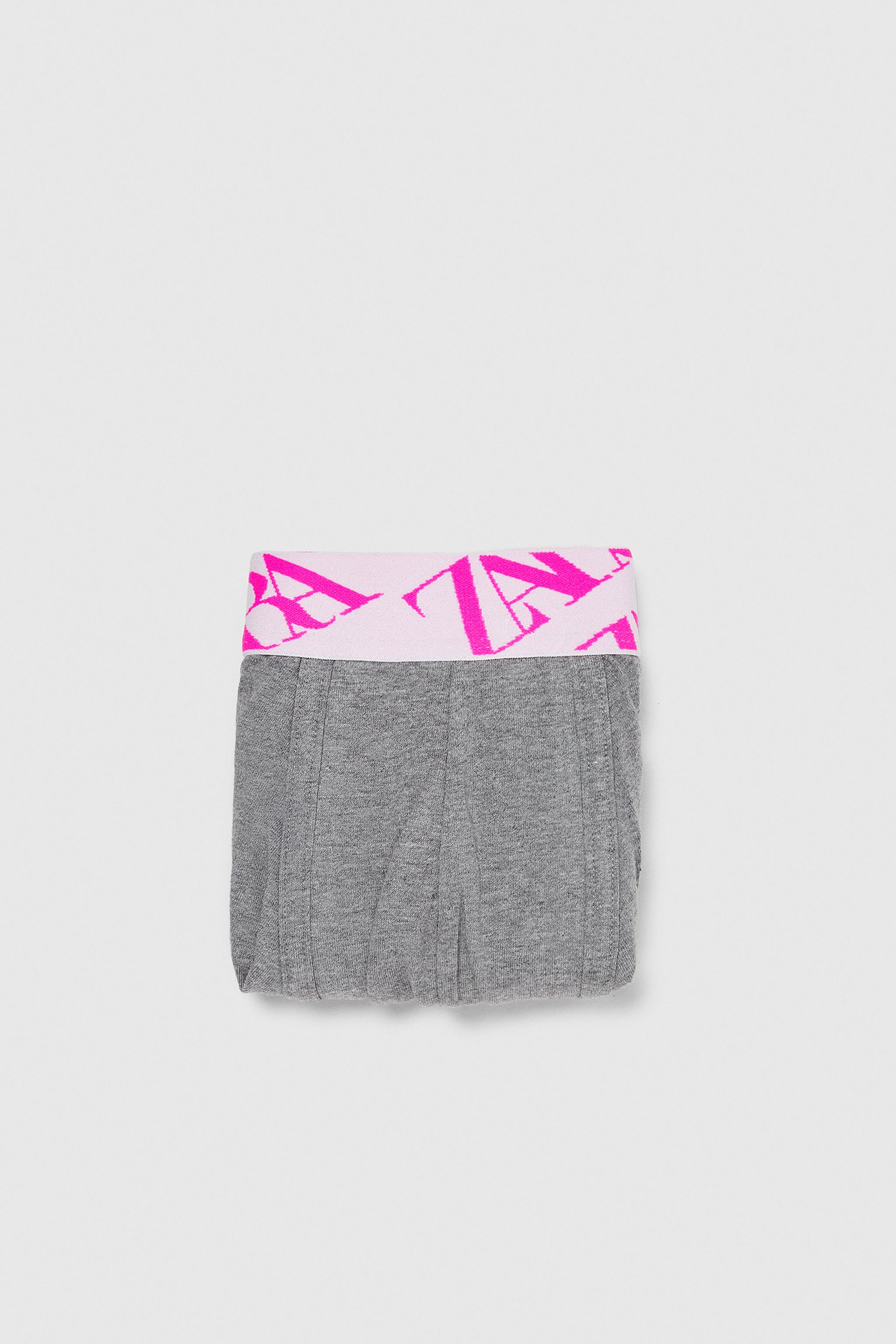 Zara TEXT PRINT WAIST BOXERS