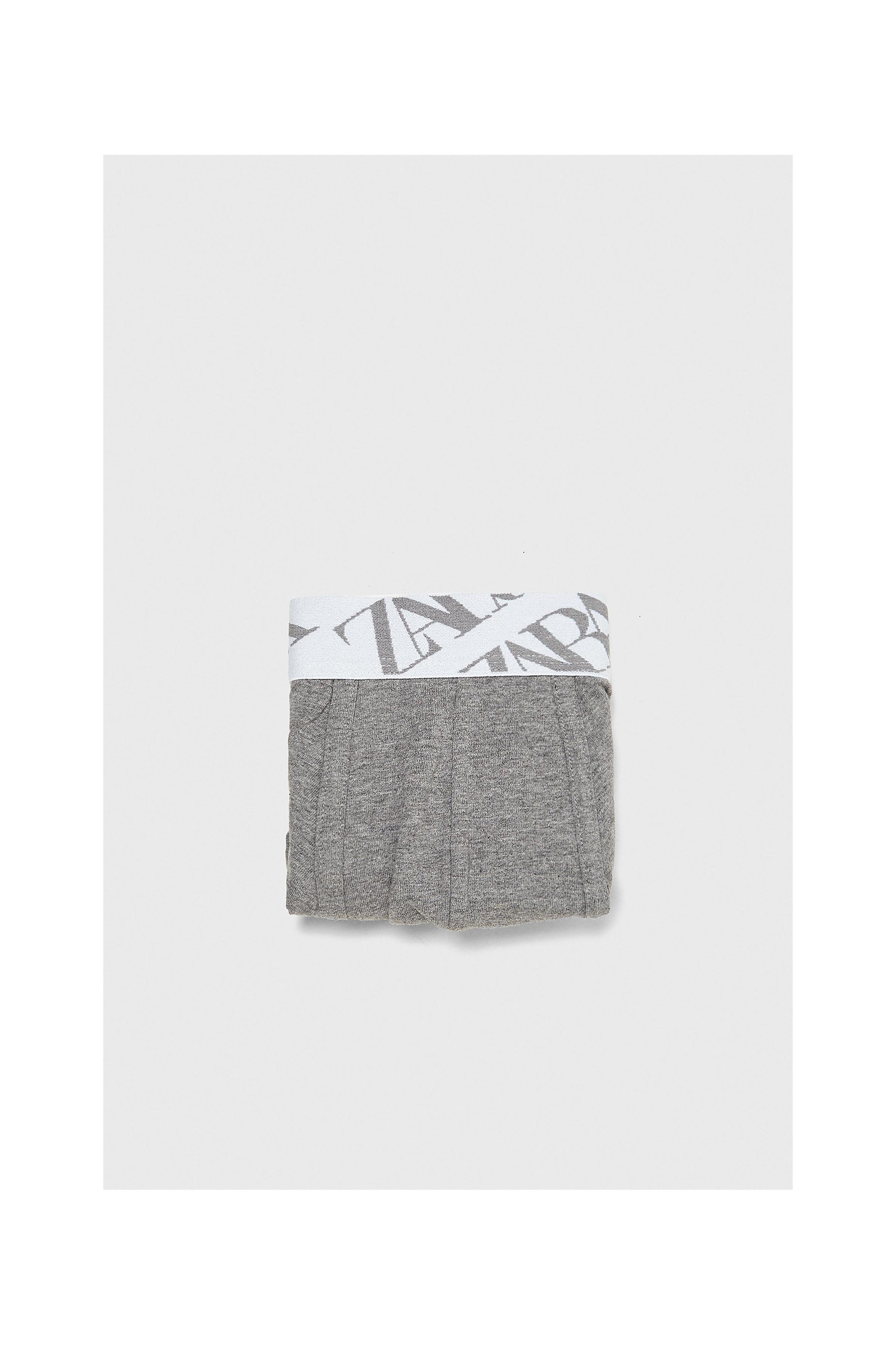 Zara TEXT PRINT WAIST BOXERS