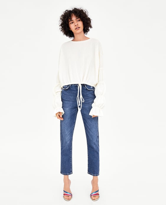Zara STRAIGHT LEG RELAXED FIT MOM JEANS at £25.99 | love the brands