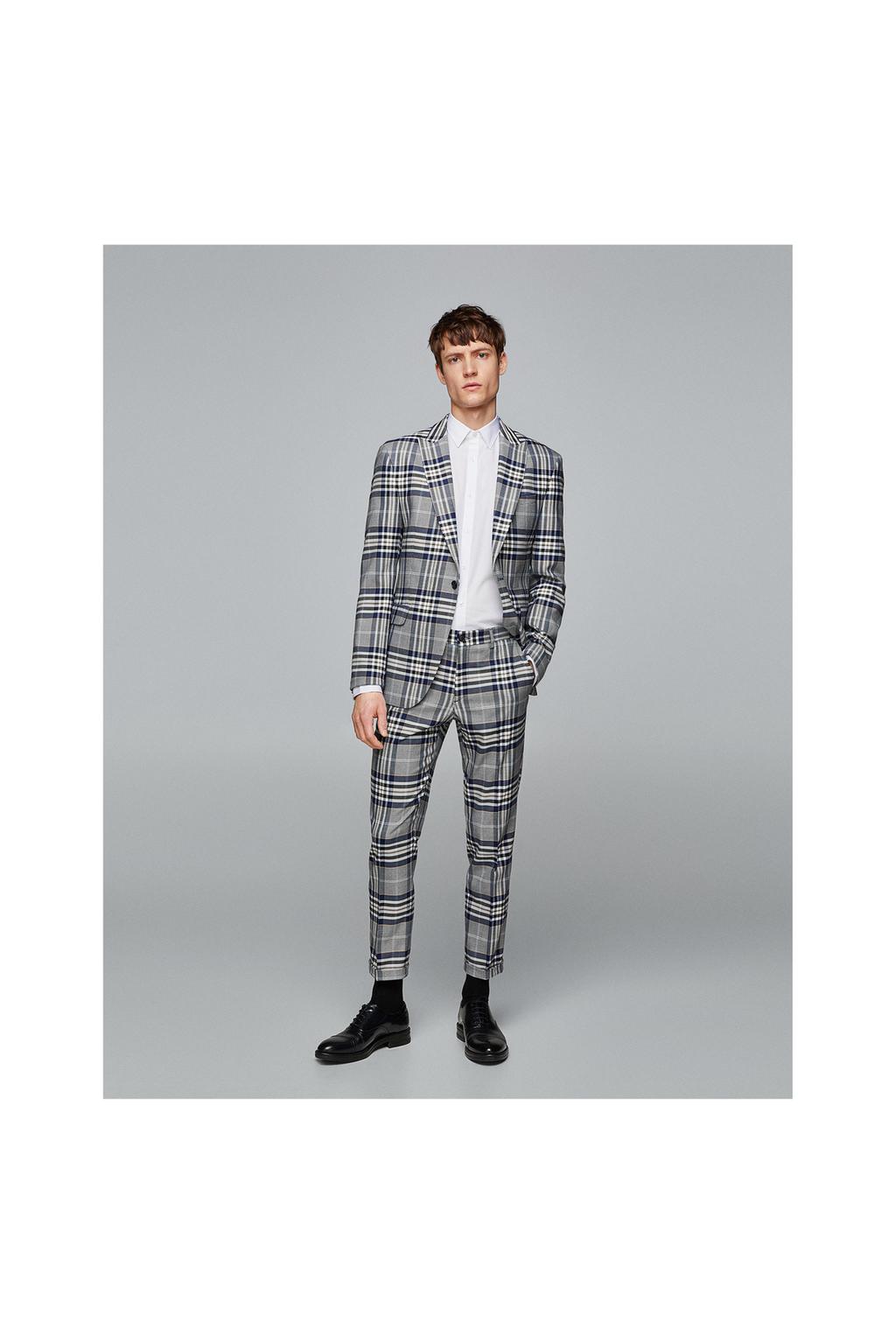 Костюм Zara man клетчатый