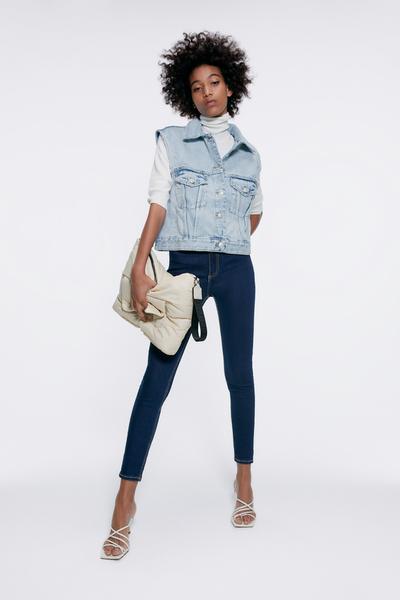 Veste Femme Veste Jean Sans Manche Femme Zara