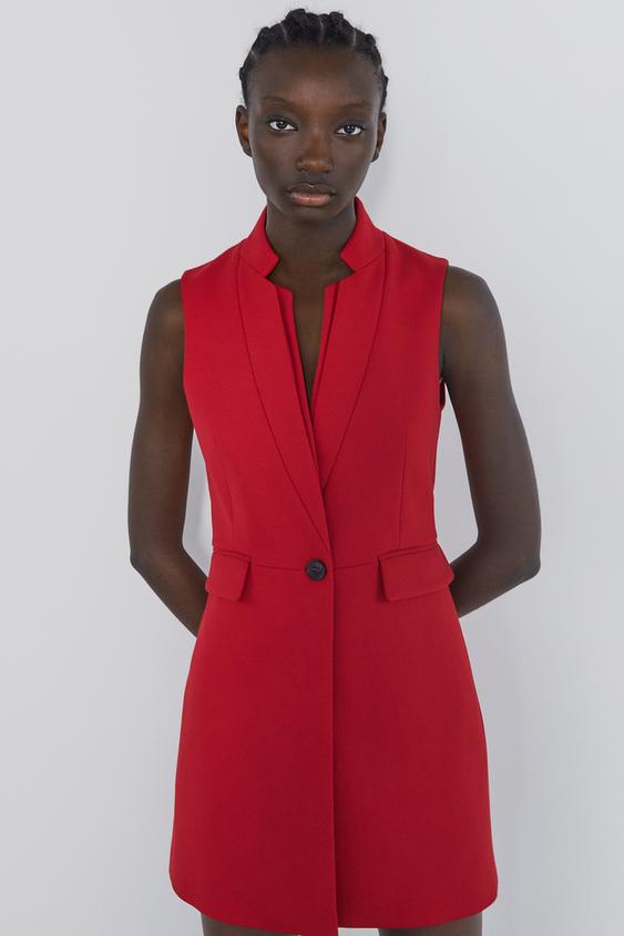 Veste Femme Veste Blazer Sans Manche Femme Zara