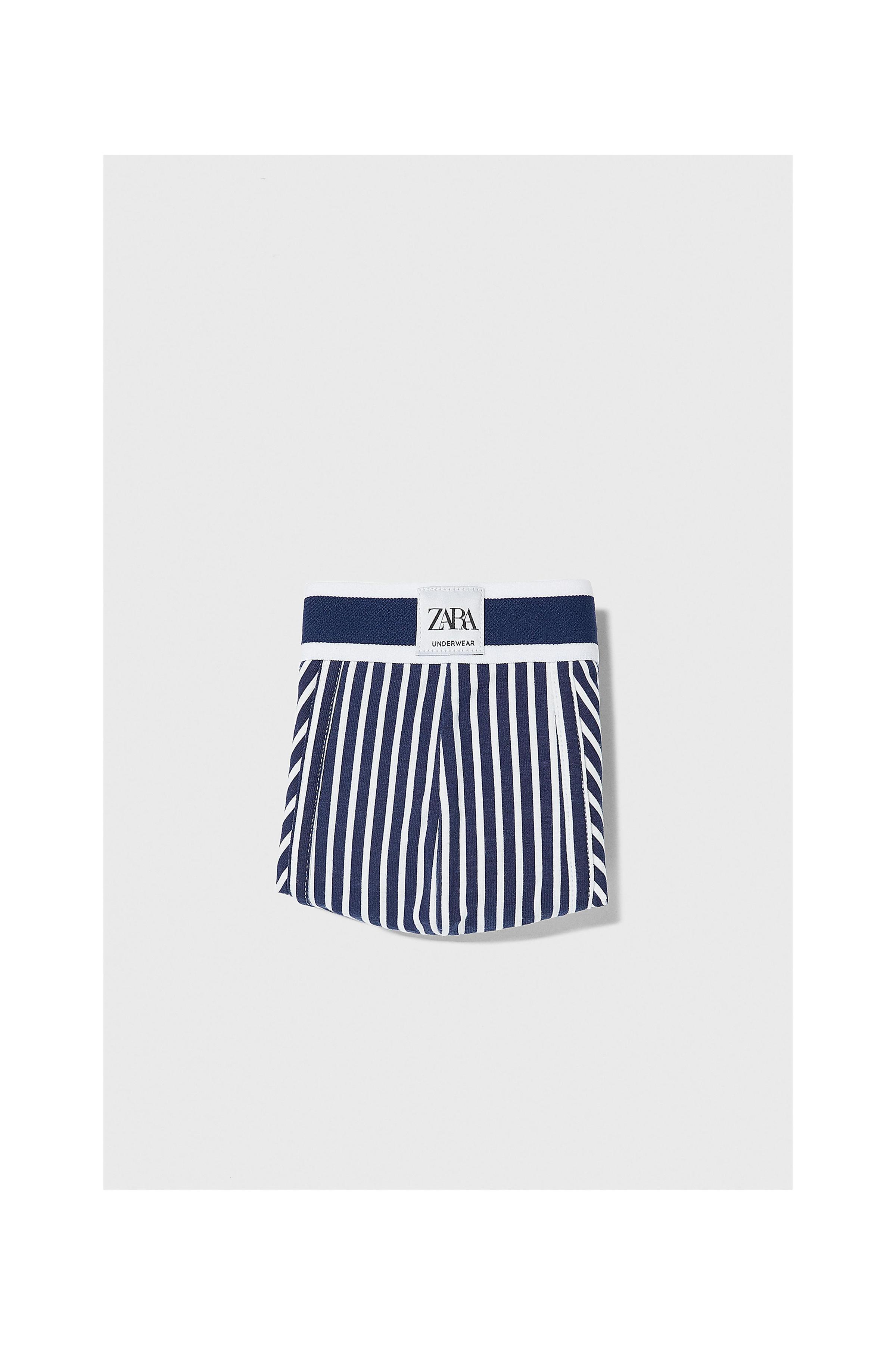 Zara STRIPED BOXERS