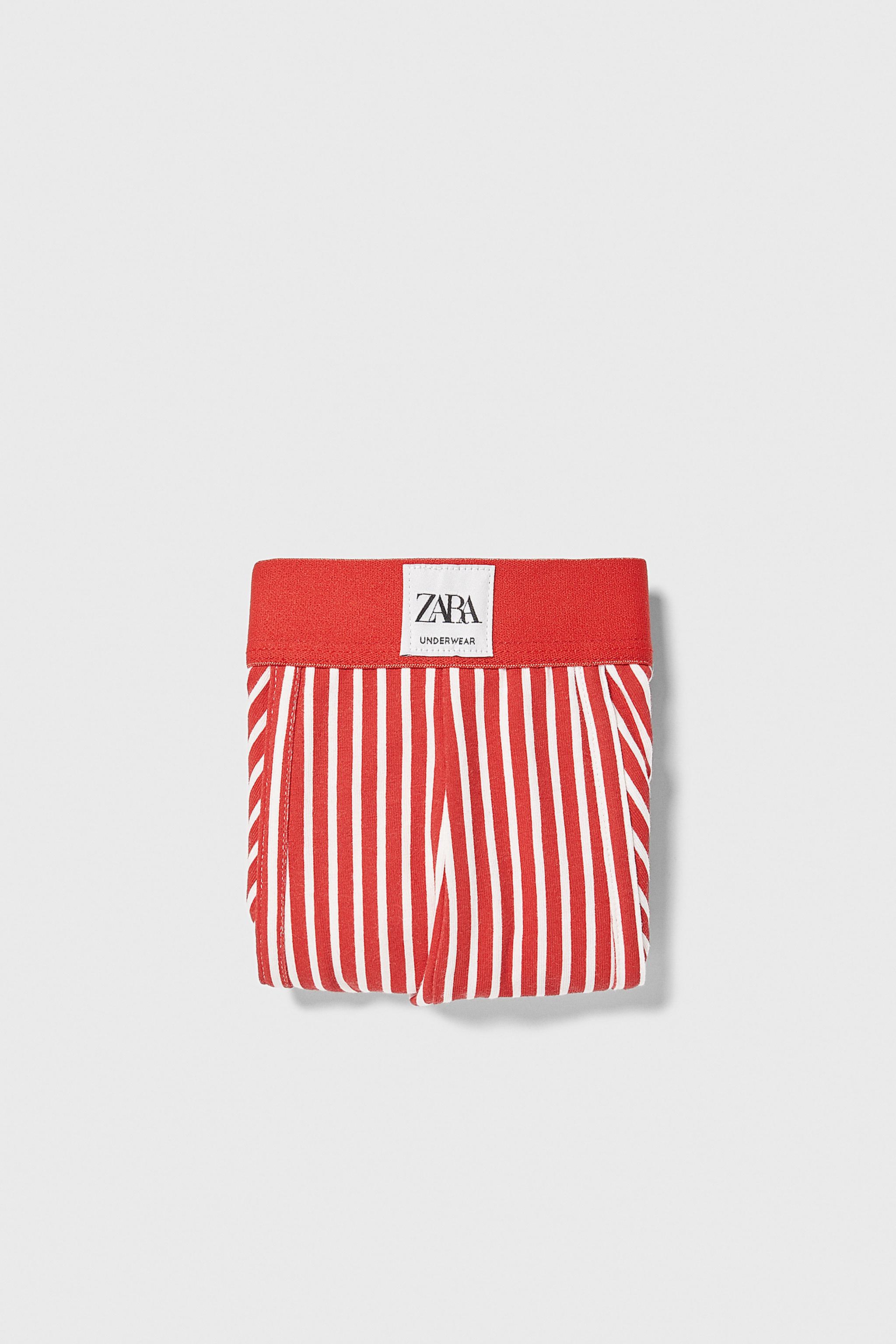 Zara STRIPED BOXERS