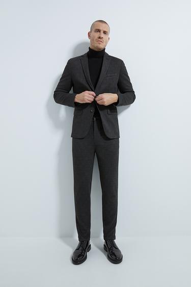 RAHAT DOKUMA KARELİ TAKIM BLAZER'I
