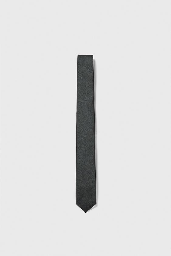 Zara OTTOMAN İNCE KRAVAT 0 Zara OTTOMAN İNCE KRAVAT 1