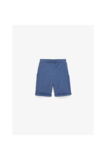 YAZILI KOTON JARSE BERMUDA