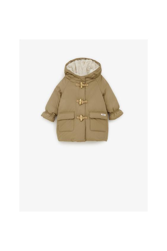 Modalite Net Zara Coban Dugmeli Kus Tuyu Sisme Mont 05475565 I2019